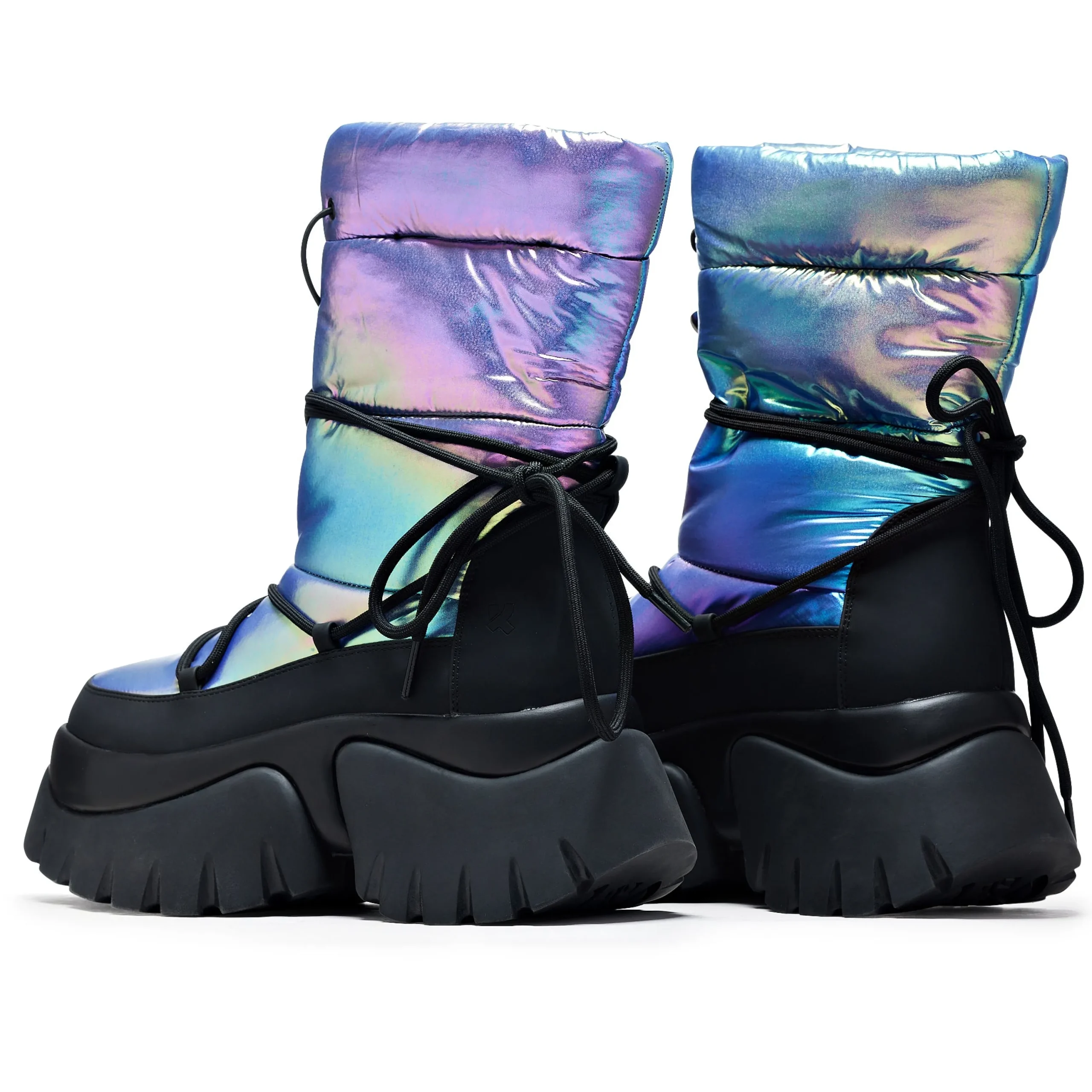 KOI footwear A Glass Mirage Snow Boots - Rainbow Multi Online