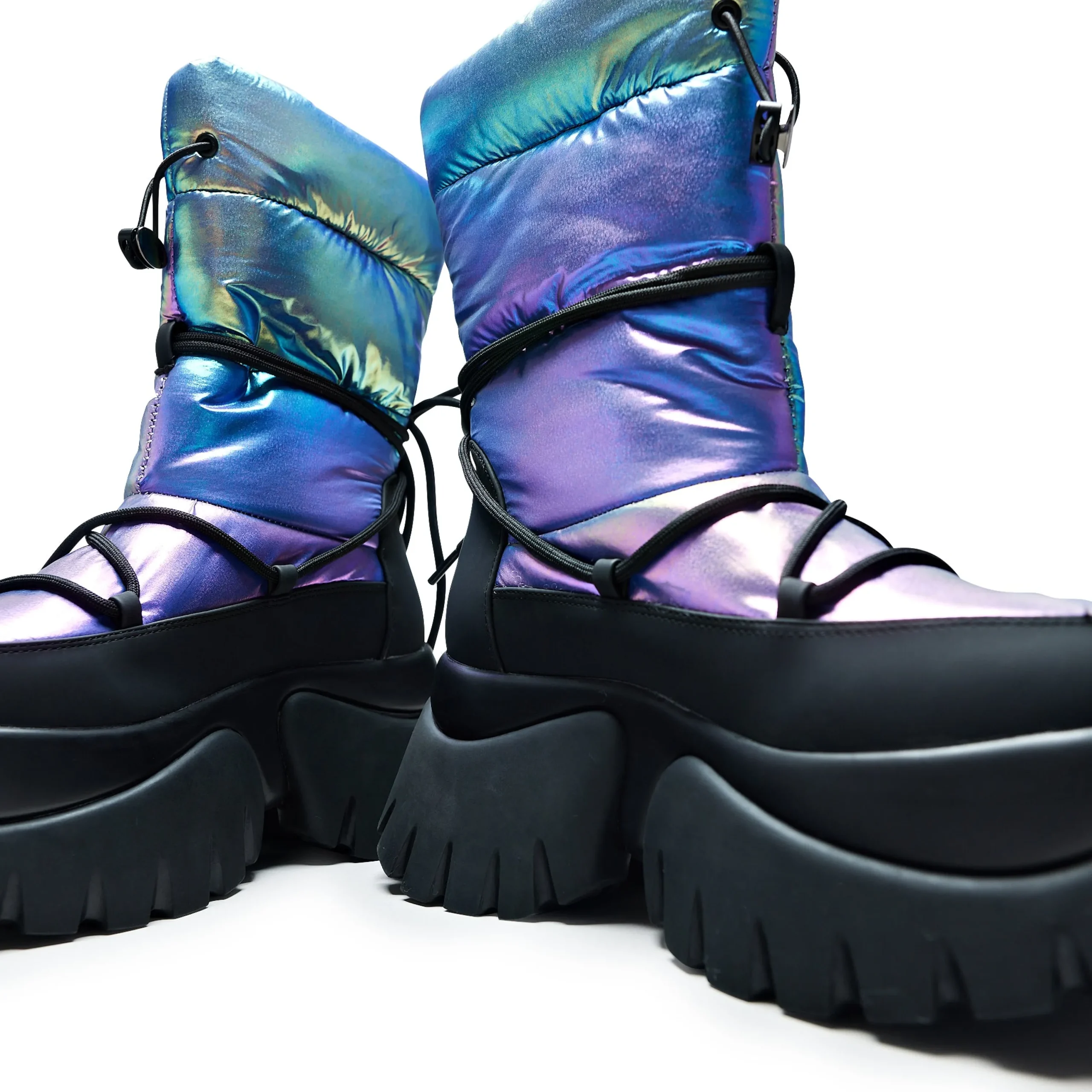 KOI footwear A Glass Mirage Snow Boots - Rainbow Multi Online