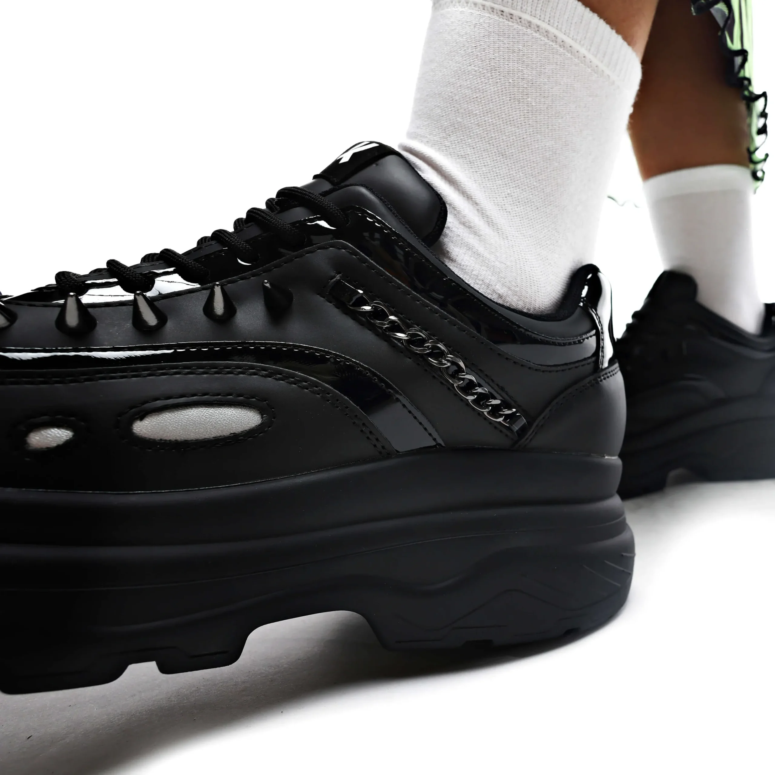 KOI footwear BANE OF EXILE TRAINERS Black Discount