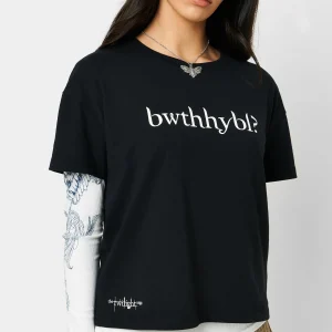 KOI footwear Bella, where the hell have you been loca? Acronym T-shirt Black Outlet