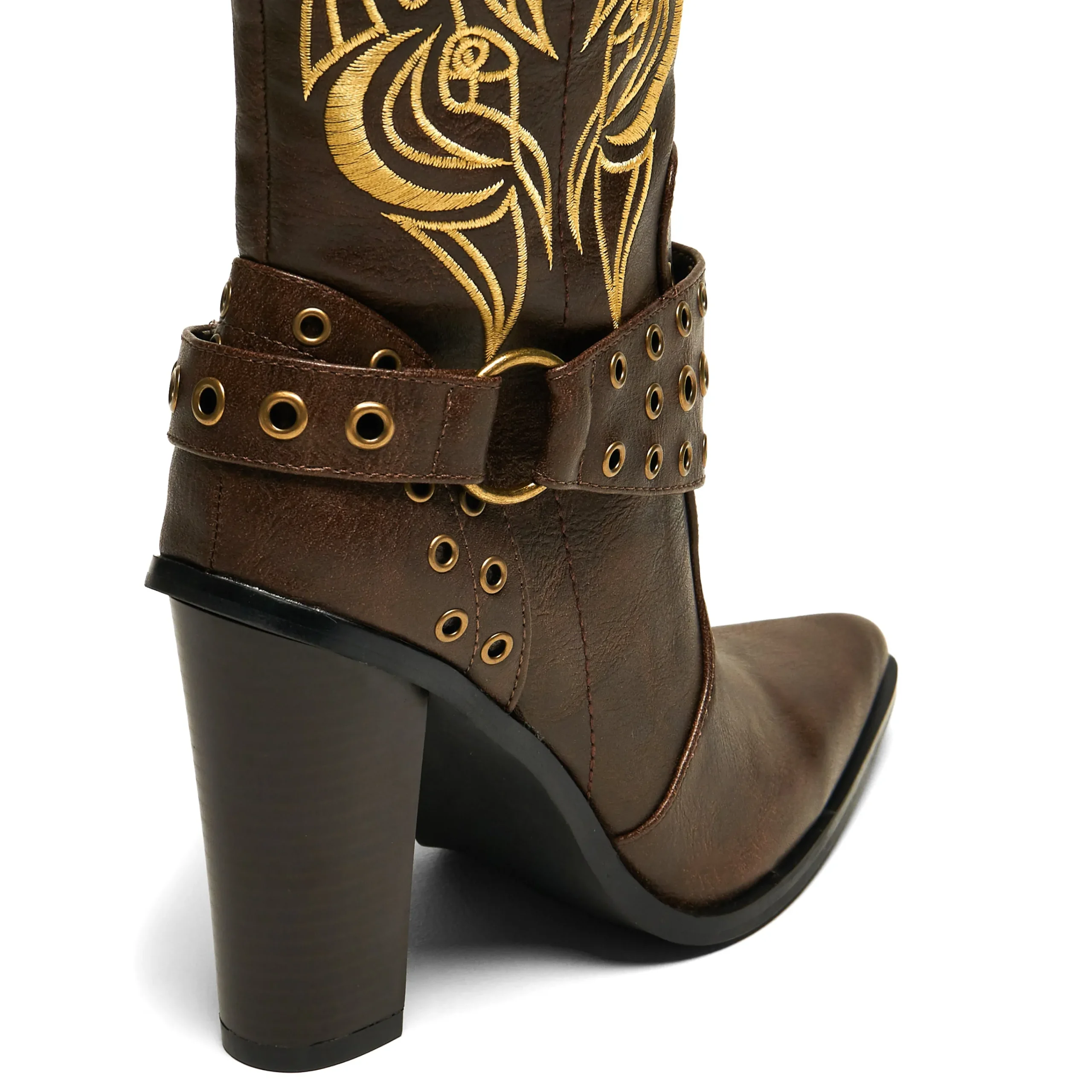 KOI footwear Children Of The Moon Cowboy Boots - Brown Shop