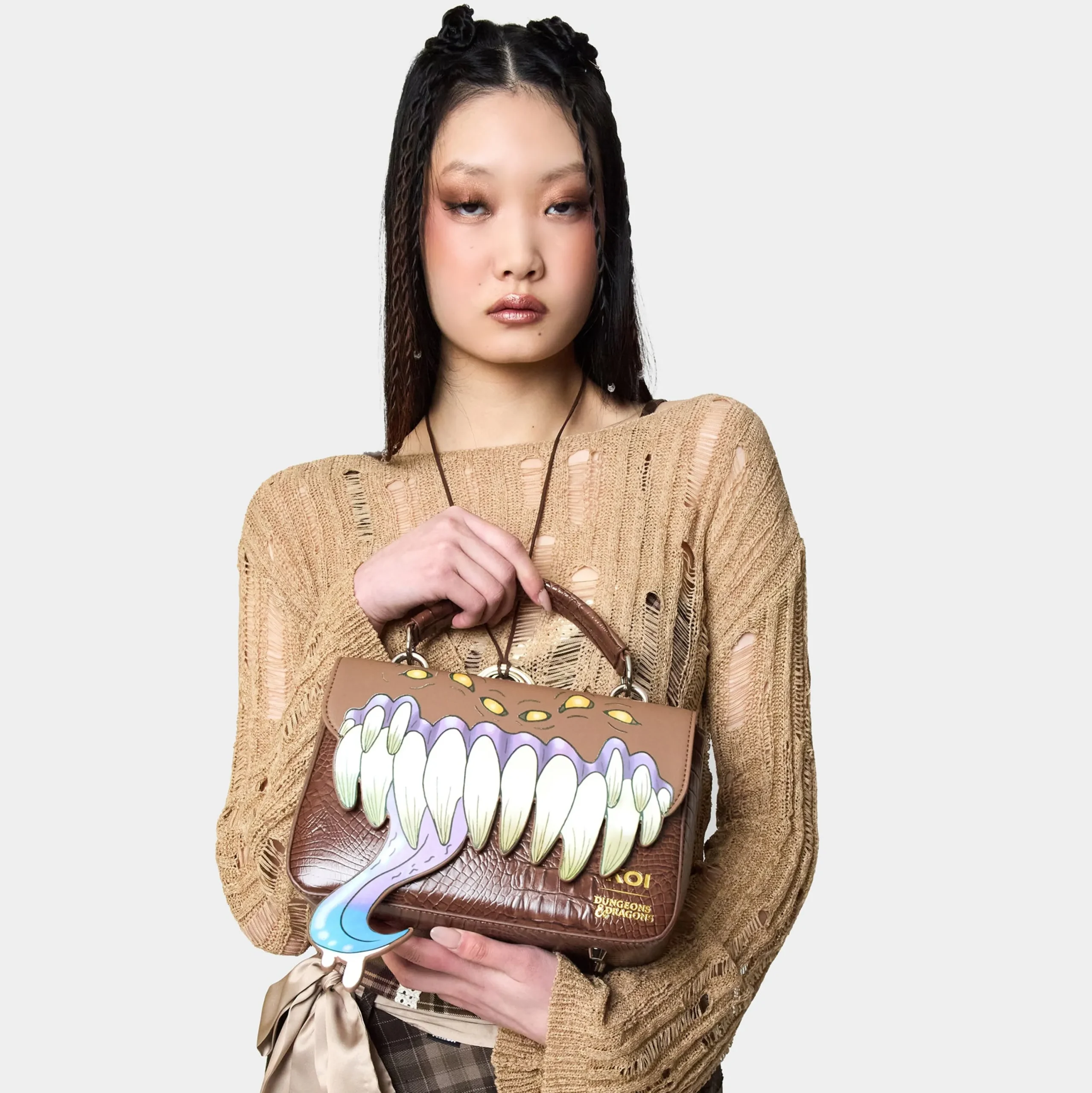 KOI footwear Deception Mimic Bag - Brown Shop