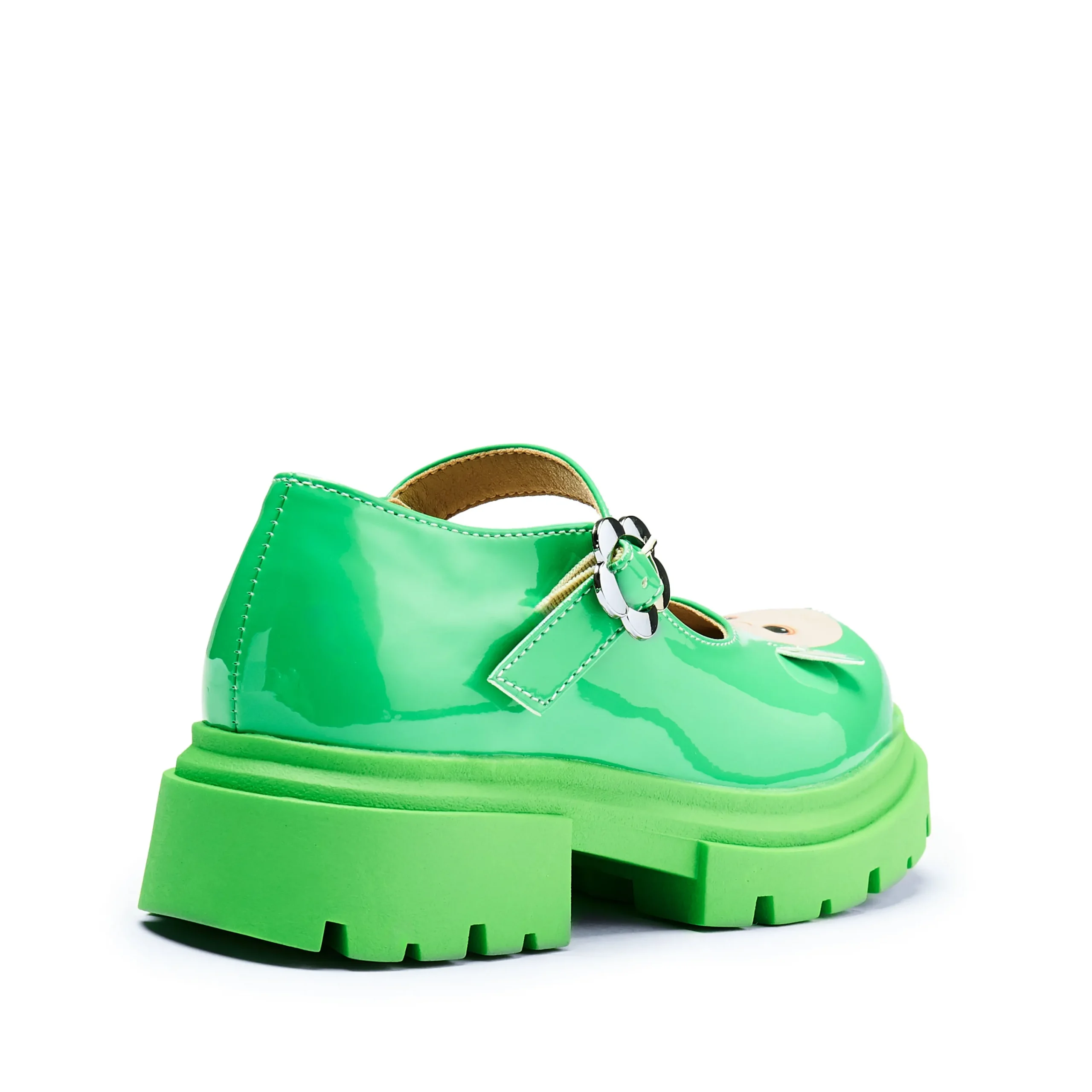KOI footwear Dipsy Teletubbies Kidz Mary Janes - Green Flash Sale