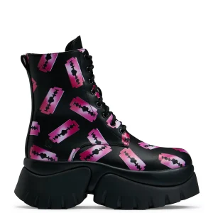 KOI footwear Edge of Utopia Monster Platform Boots Black Online