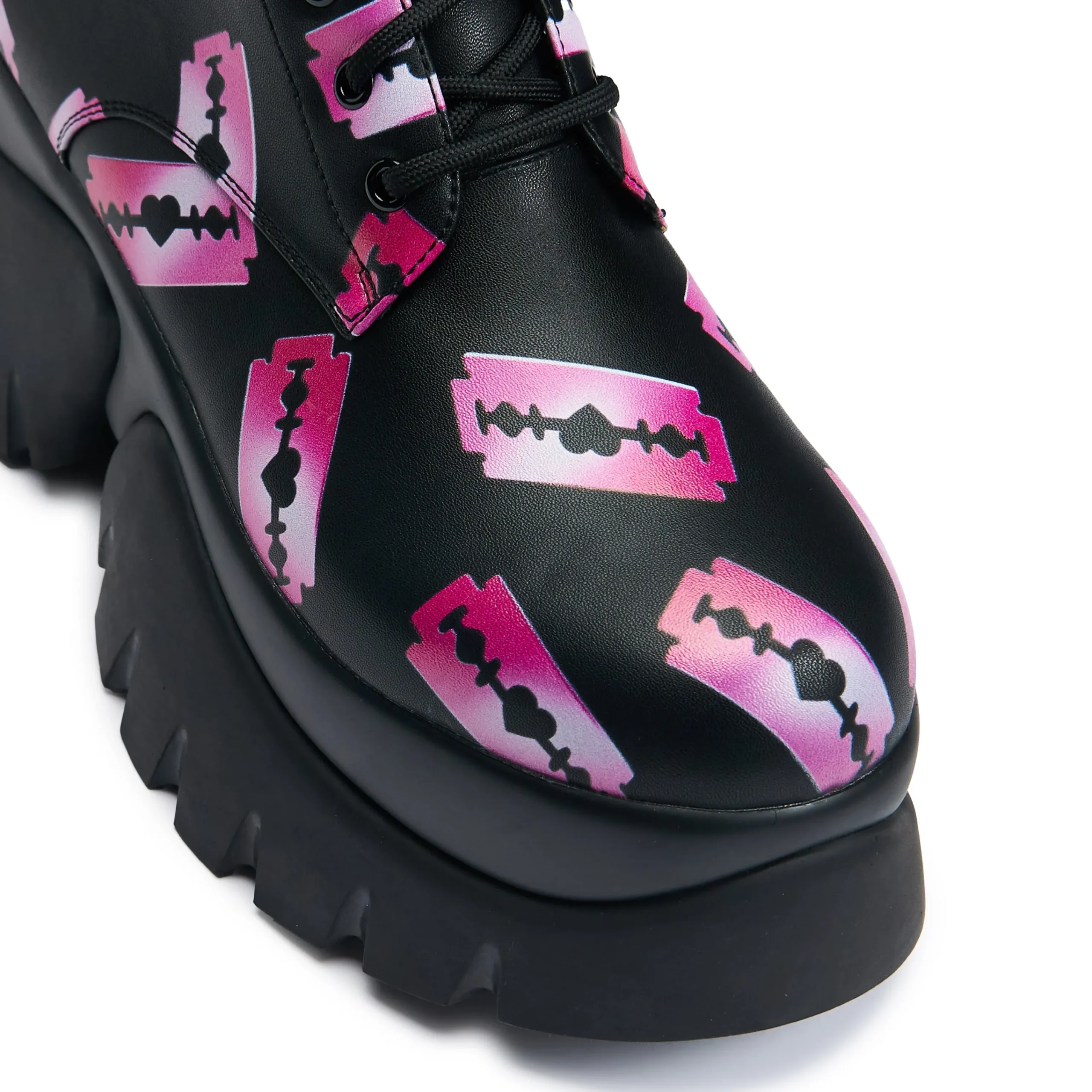 KOI footwear Edge of Utopia Monster Platform Boots Black Online
