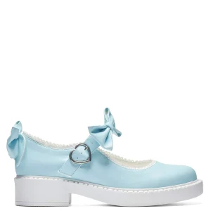 KOI footwear Fairy Lace Doily Mary Janes - Baby Blue New