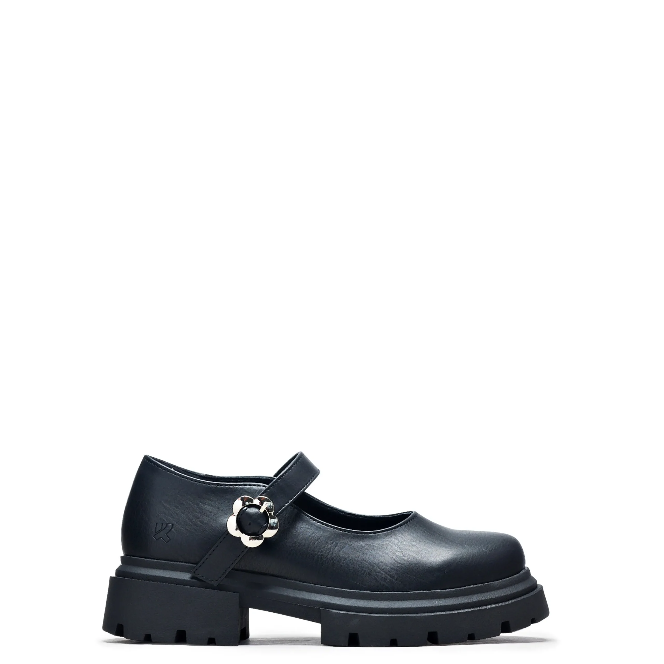 KOI footwear Flutter Jump Kidz Flower Mary Jane Shoes Black Best
