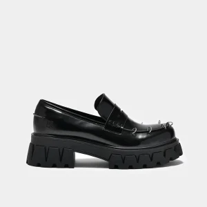 KOI footwear Gensai Cyber Punk Loafers Black Shop