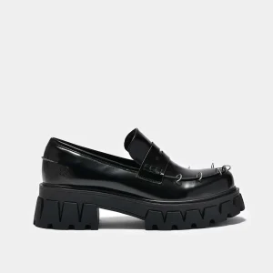 KOI footwear Gensai Men's Cyber Punk Loafers Black Best Sale