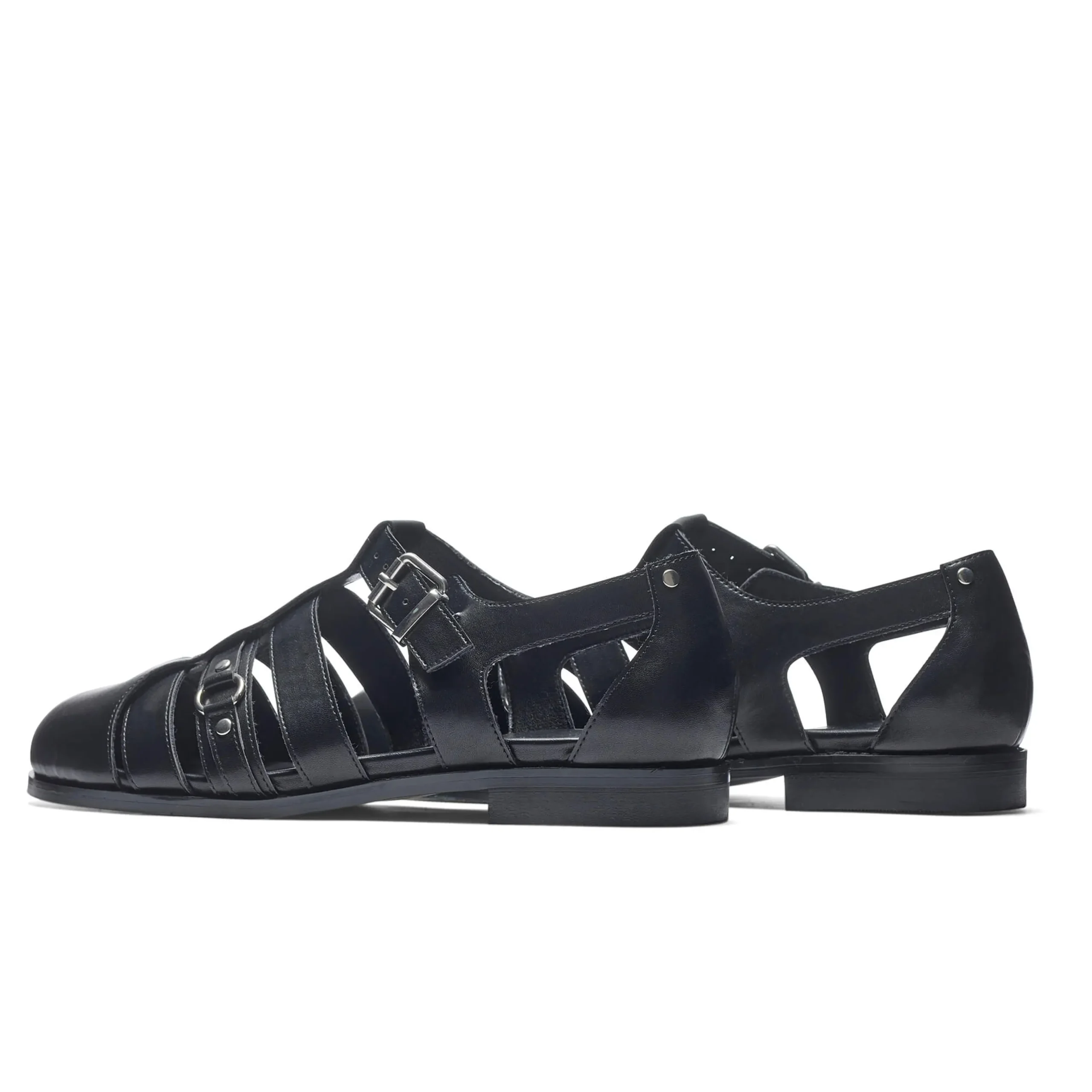 KOI footwear Gilgen Men's Cutout Shoes - Black Best Sale