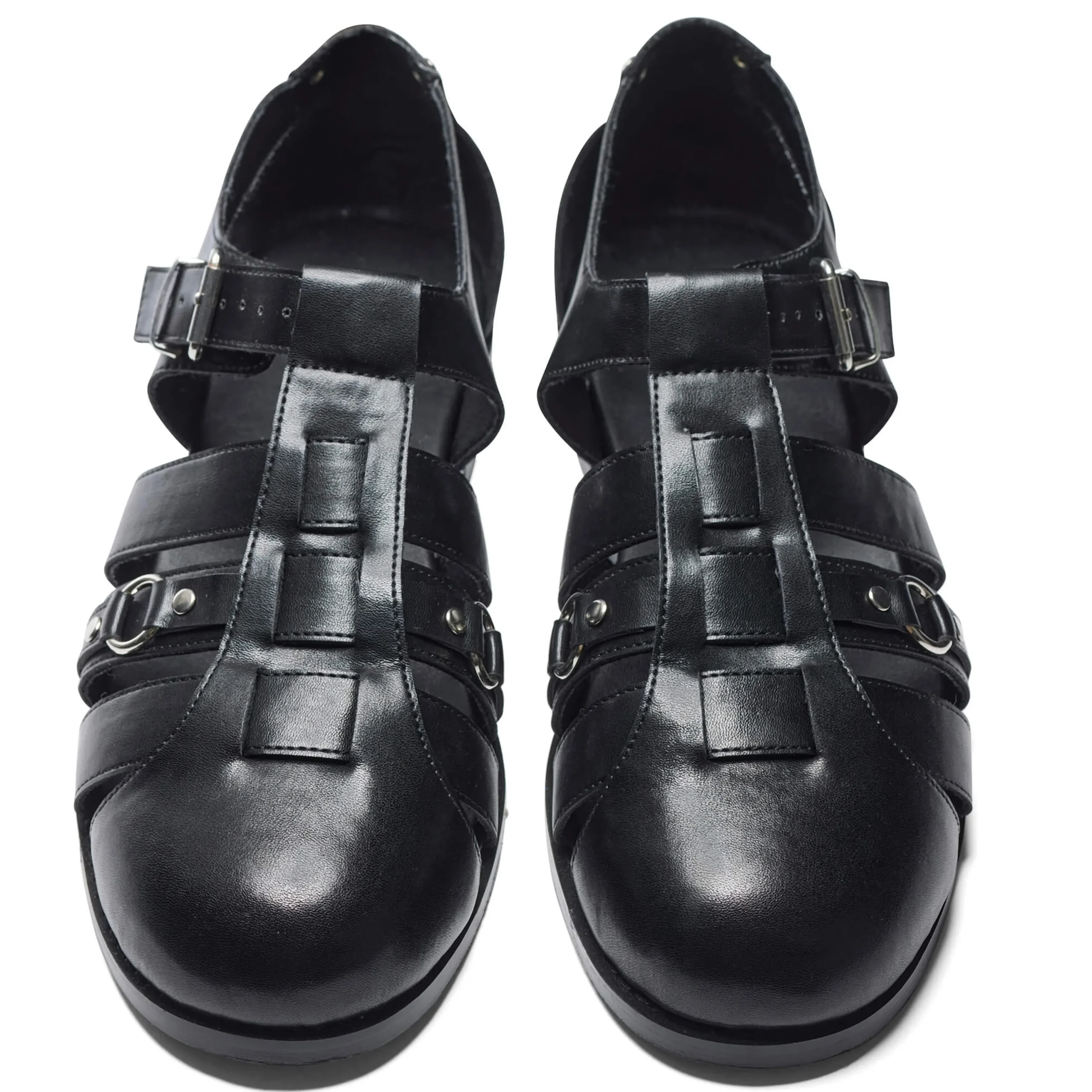 KOI footwear Gilgen Men's Cutout Shoes - Black Best Sale