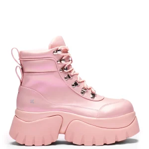 KOI footwear Gooey Bubblegum 'Monster' Platform Boots Pink Best Sale