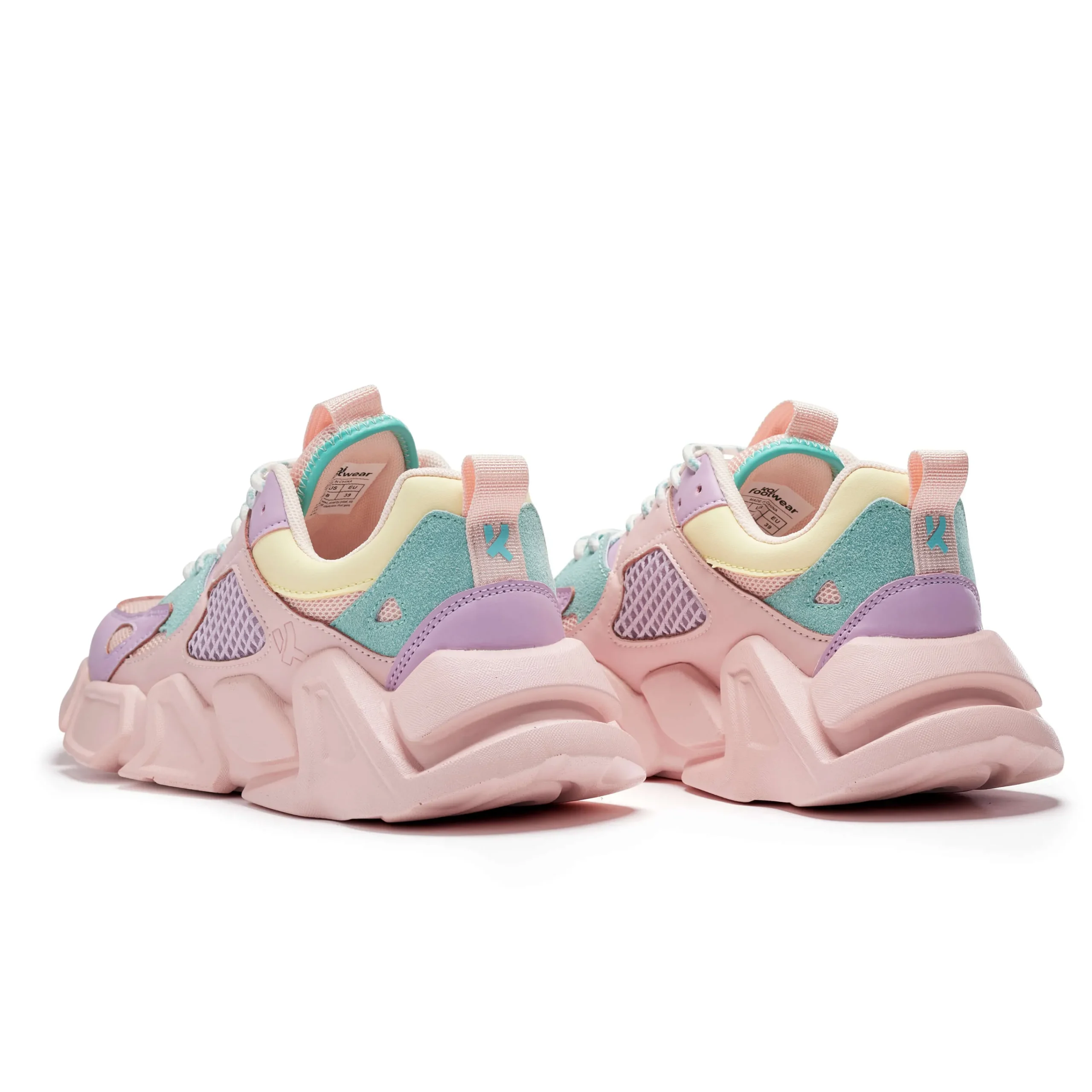 KOI footwear Ice Cream Beast Pastel Multi Trainers Pink Best Sale