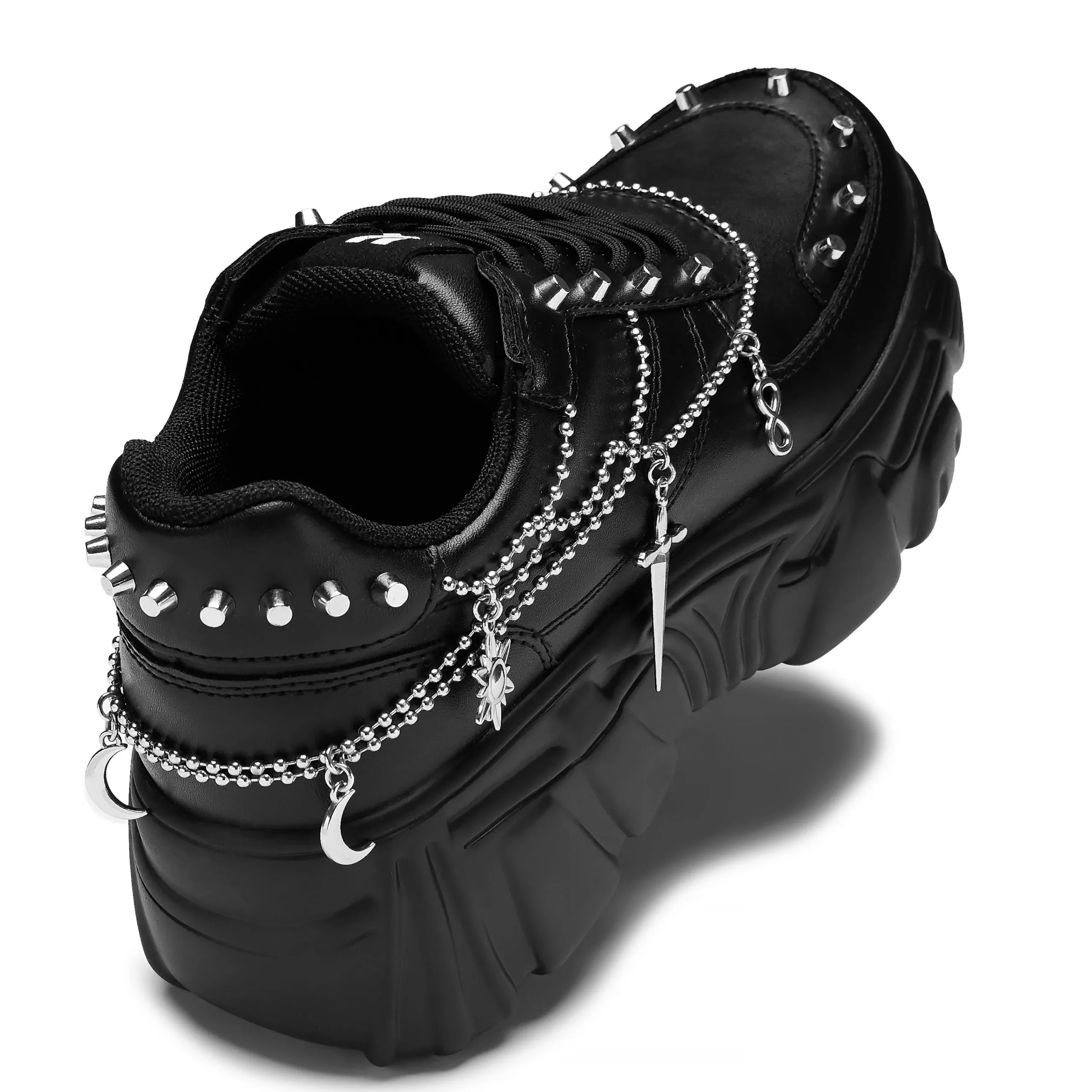 KOI footwear Jinx Men's Mystic Charm Trainers Black Discount