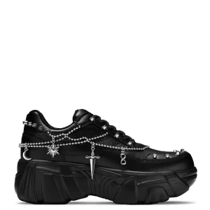 KOI footwear Jinx Mystic Charm Trainers Black Cheap
