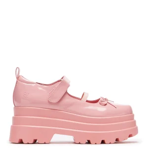 KOI footwear Kawaii Doll Trident Mary Janes - Pink Flash Sale