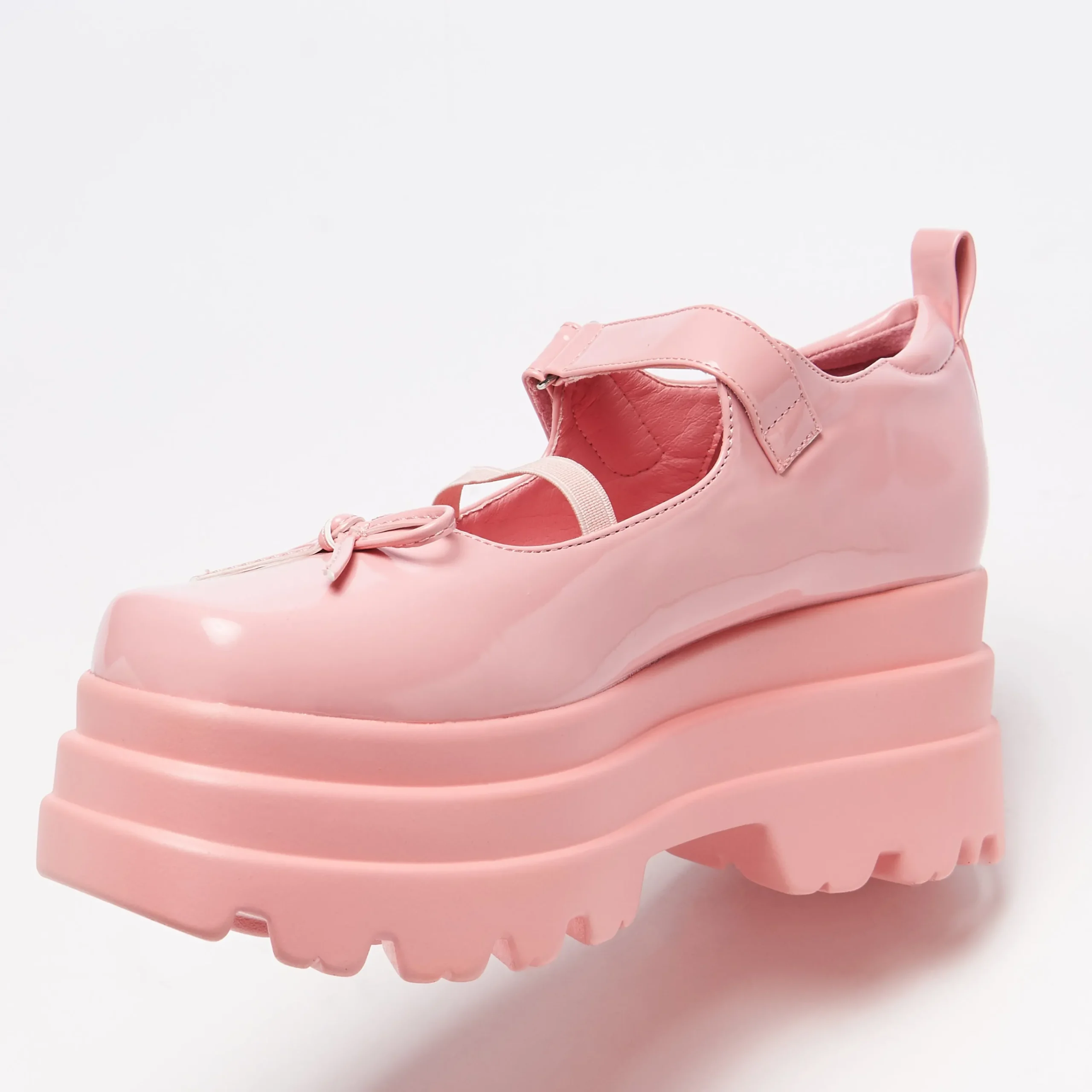 KOI footwear Kawaii Doll Trident Mary Janes - Pink Flash Sale