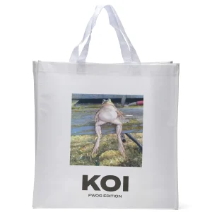 KOI footwear KOI Frog Tote Bag White Fashion