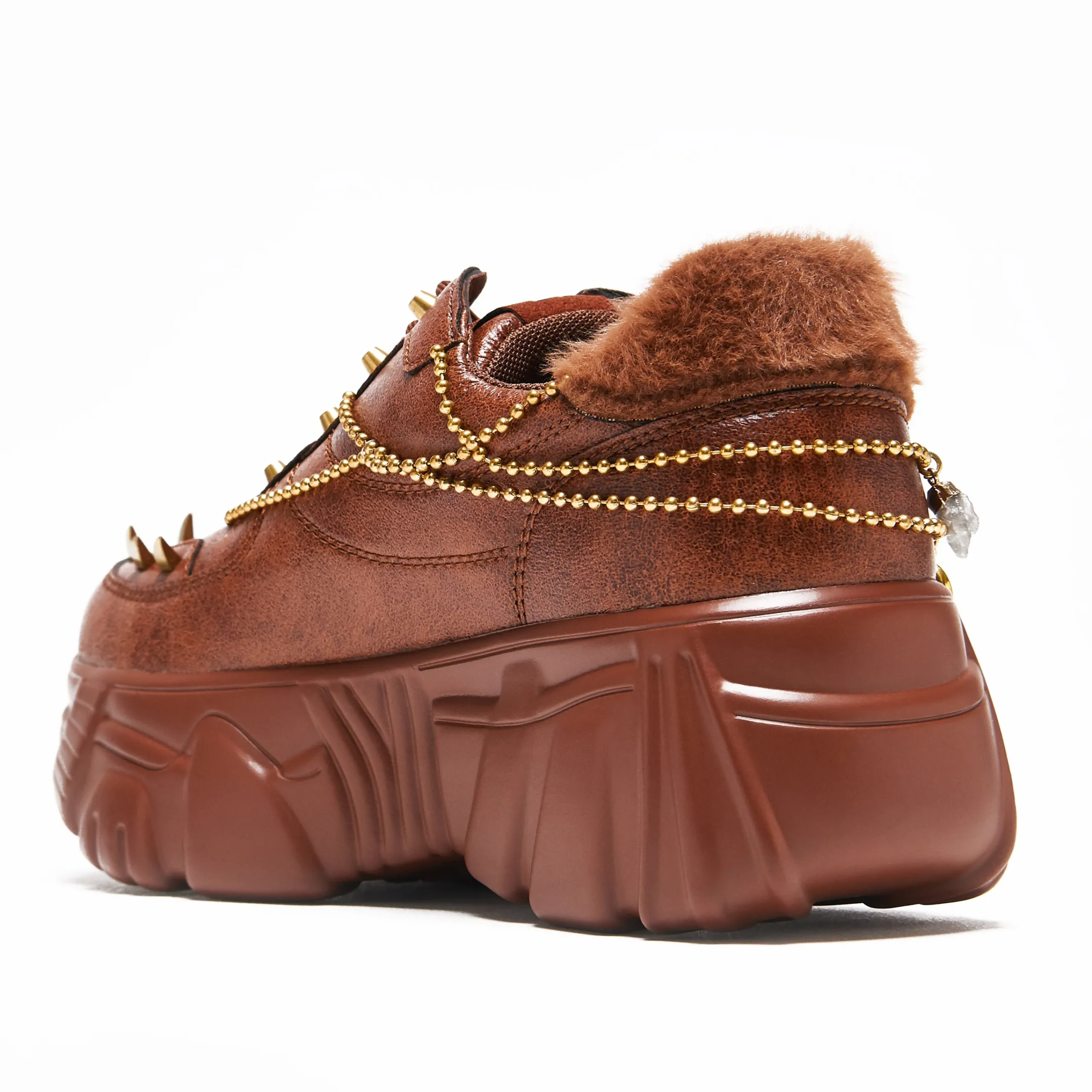 KOI footwear Loca Jinx Charm Trainers - Brown Discount