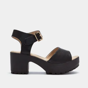 KOI footwear LOR Chunky Sandals Black Sale