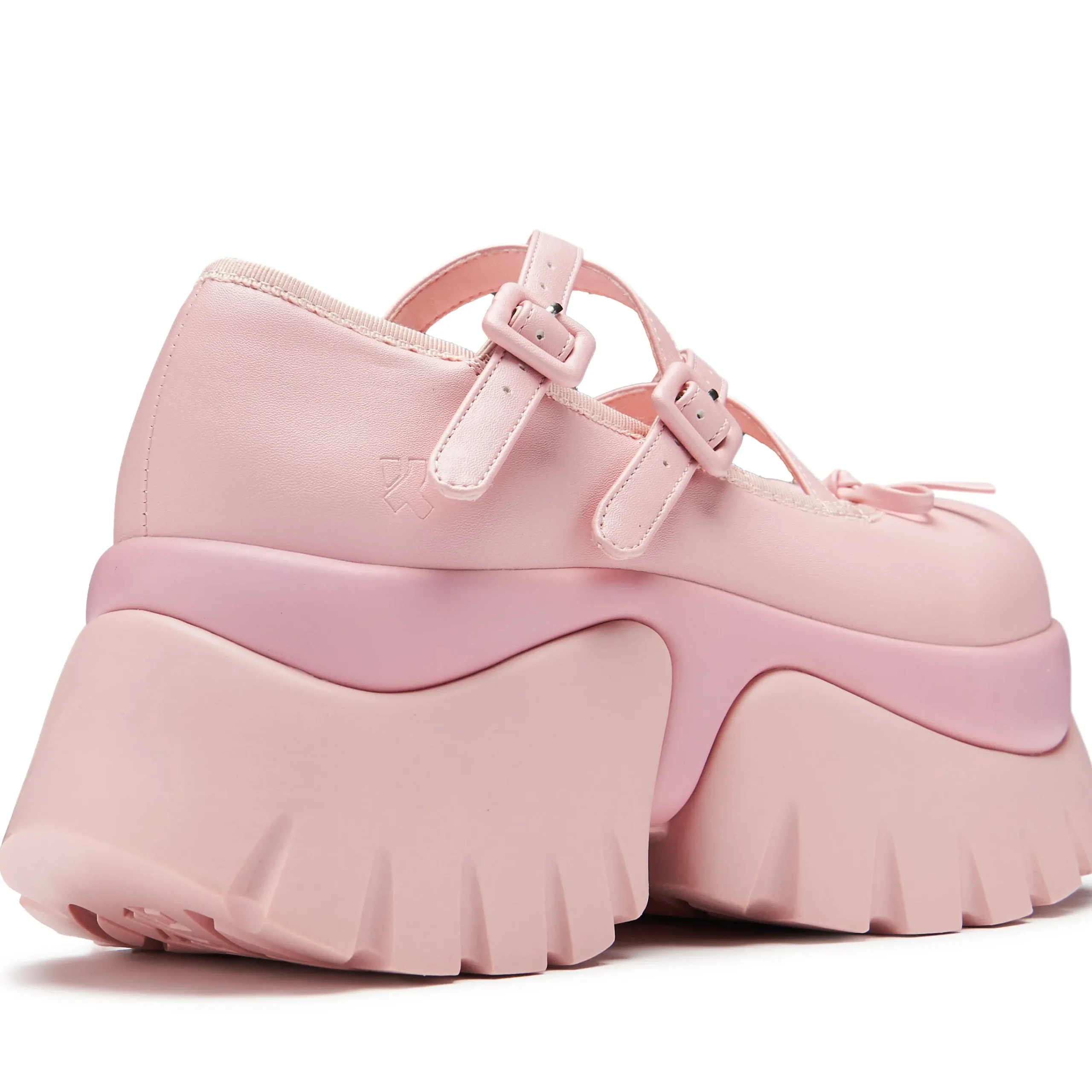 KOI footwear Margot Monster Platform Mary Janes - Pink Clearance