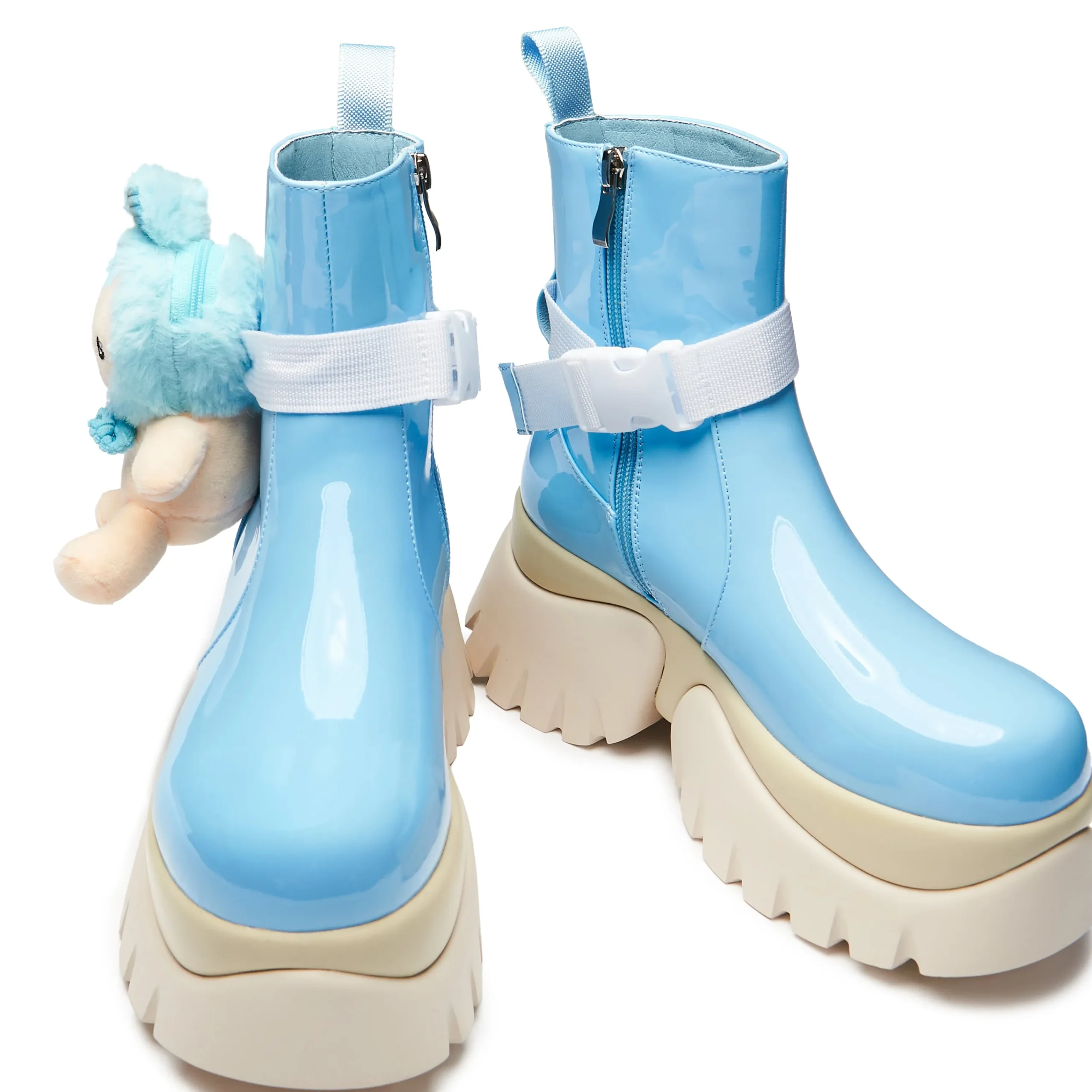 KOI footwear My Melody Vilun Platform Boots Blue Flash Sale