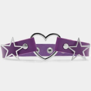 KOI footwear Starshine Choker Purple Flash Sale