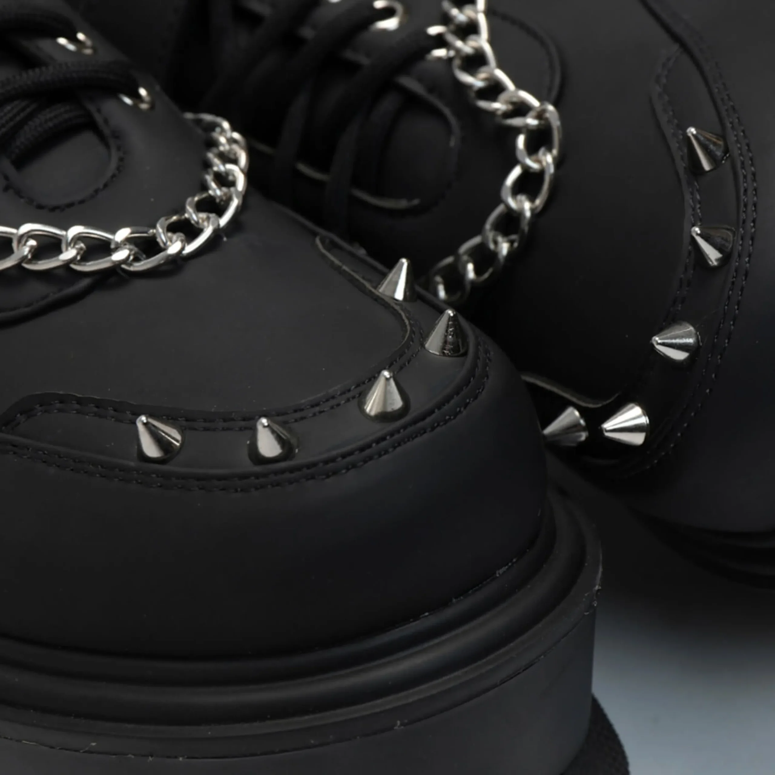 KOI footwear Retrograde Rebel Men's Platform Shoes Black Shop