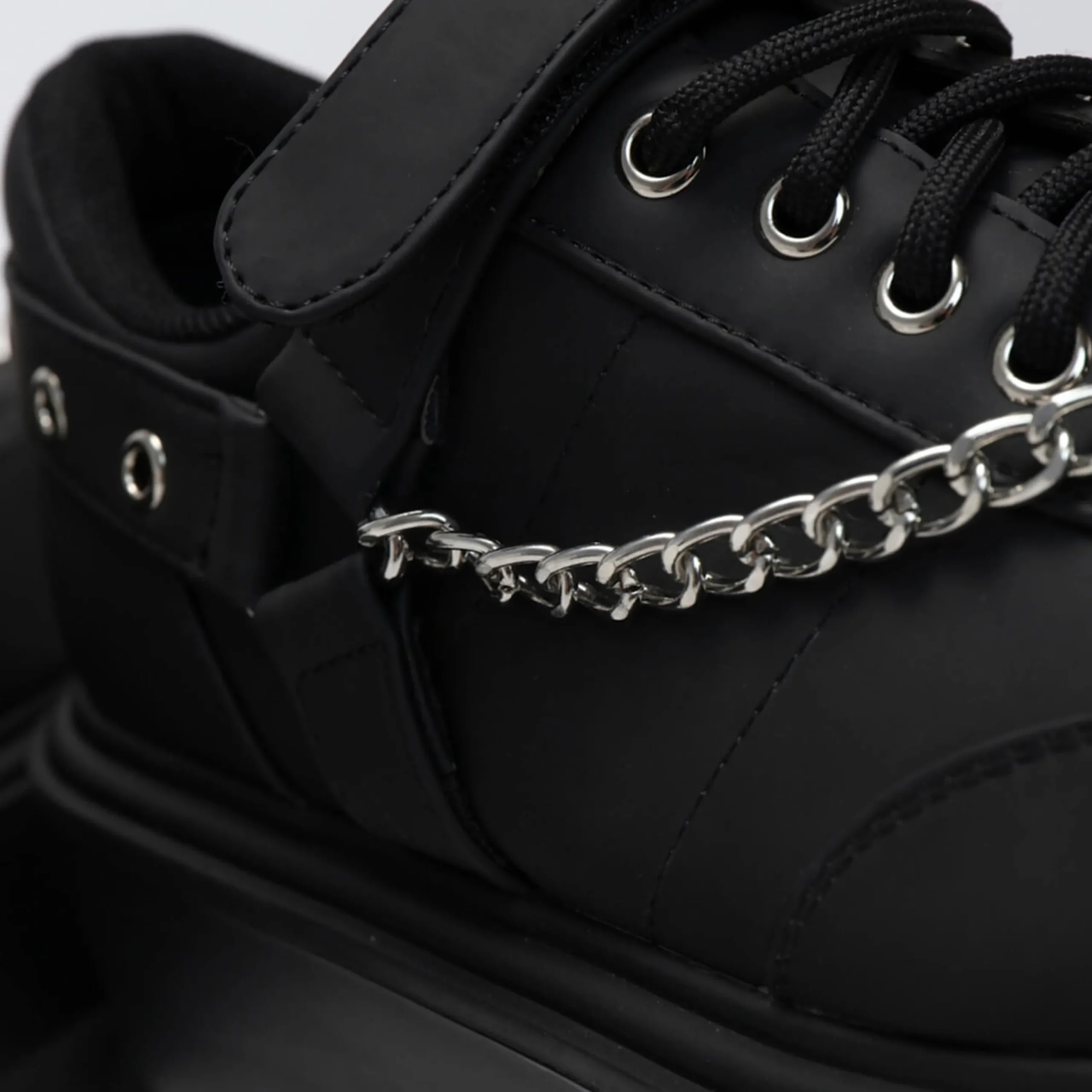 KOI footwear Retrograde Rebel Men's Platform Shoes Black Shop