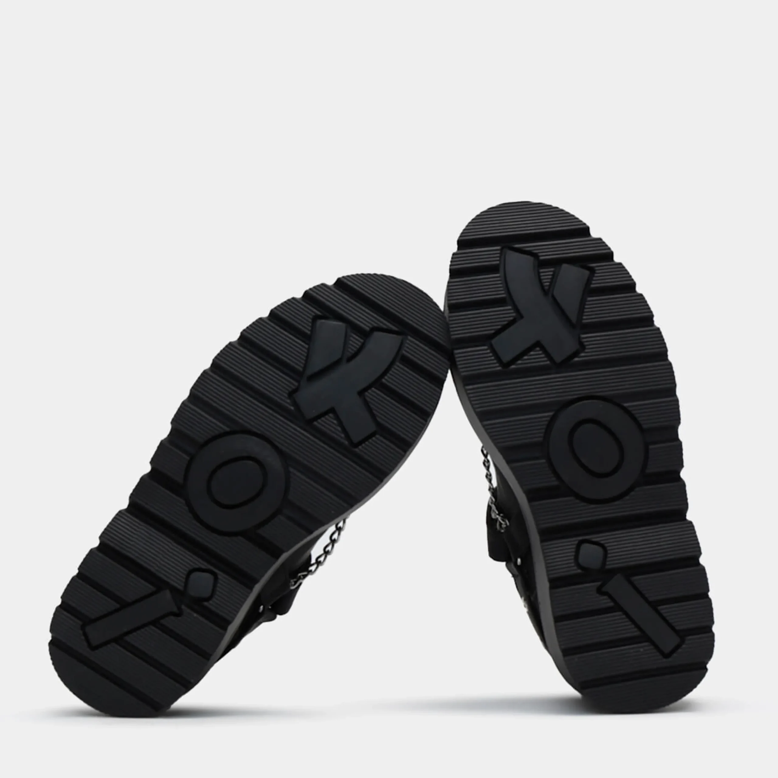 KOI footwear Retrograde Rebel Men's Platform Shoes Black Shop