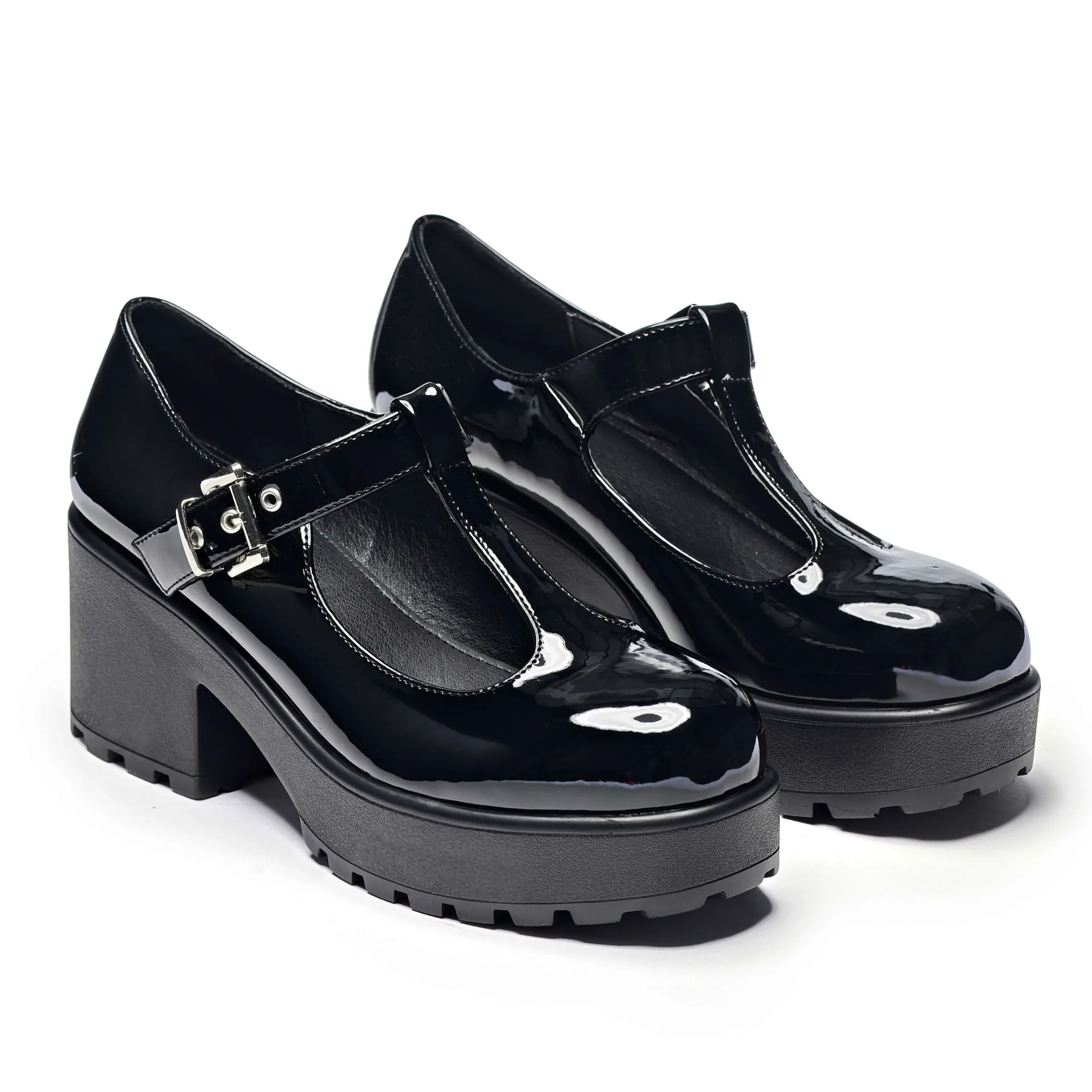 KOI footwear SAI Mary Jane Shoes 'Patent Edition' Black Hot