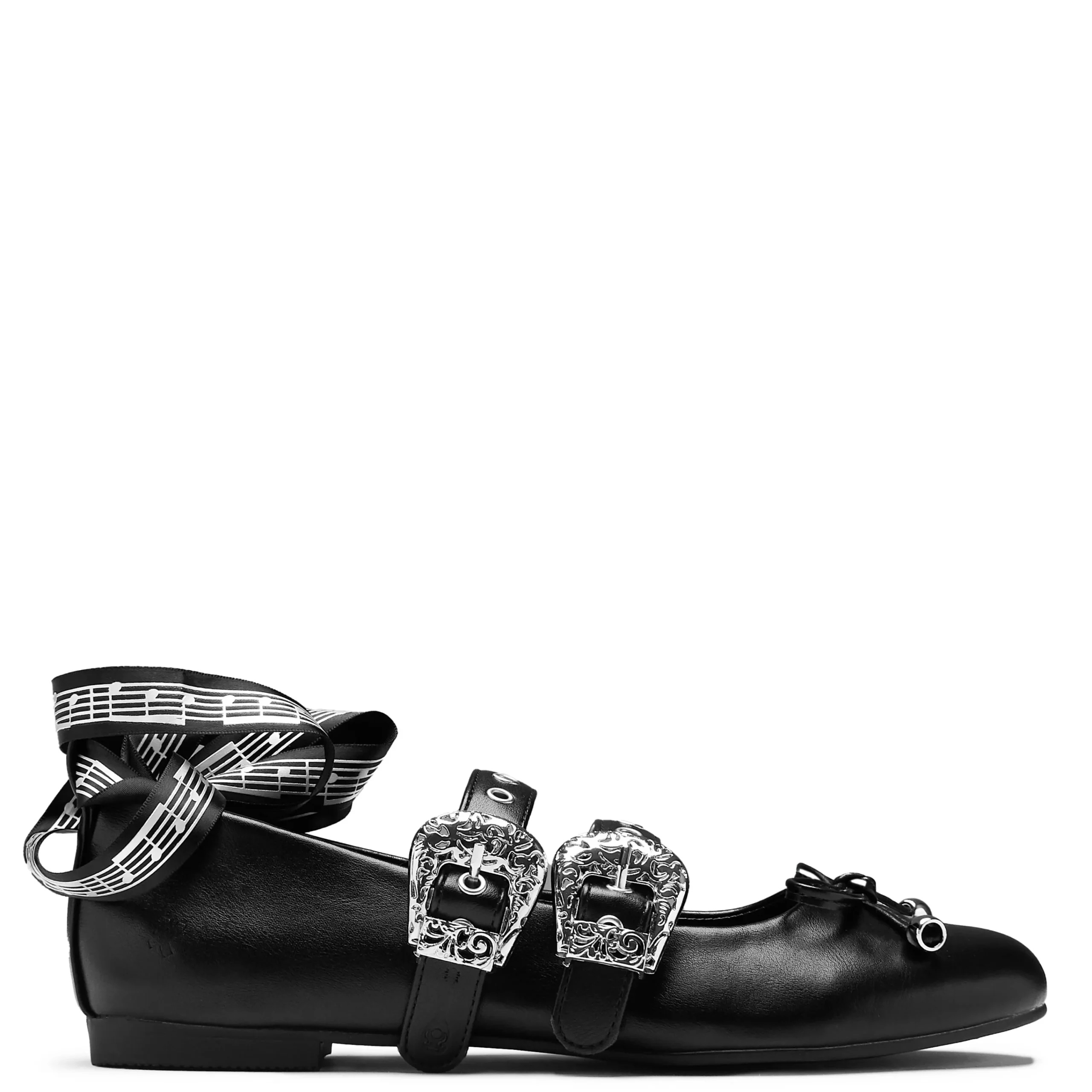 KOI footwear Song Of Rest Bard Flats - Black Flash Sale