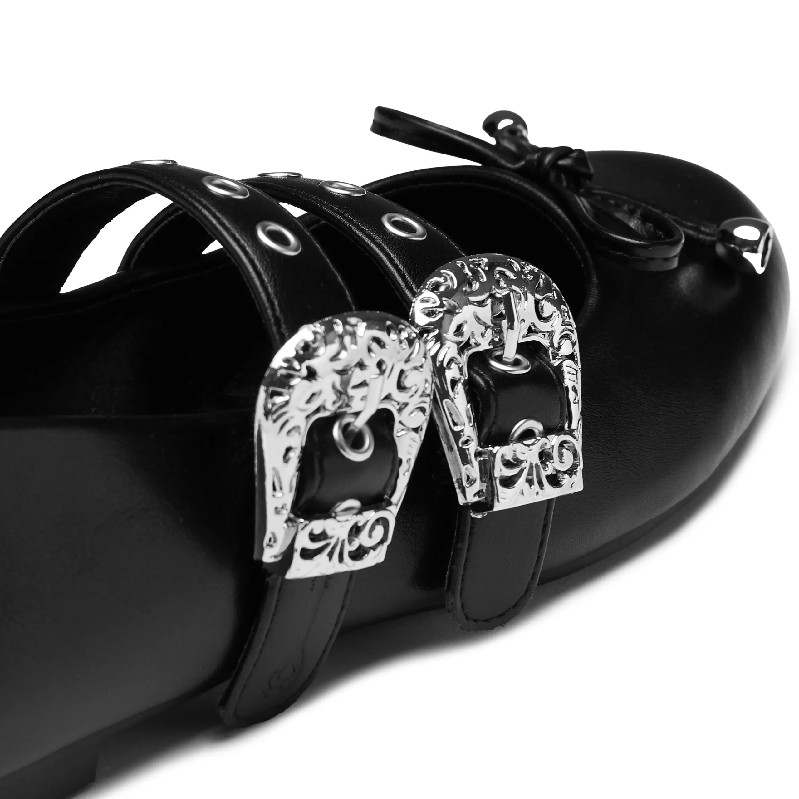 KOI footwear Song Of Rest Bard Flats - Black Flash Sale