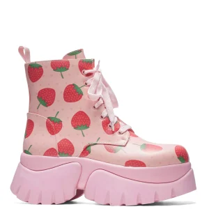 KOI footwear Strawberry Spongecake 'Monster' Boots Pink Online