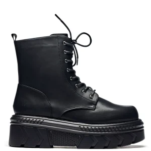 KOI footwear Talwar Chunky Stomper Boots Black Fashion