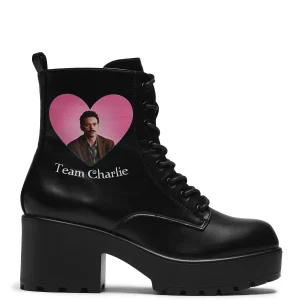 KOI footwear Team Charlie Military Boots Black Sale