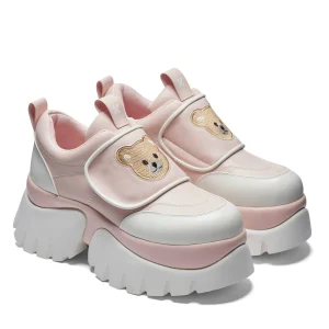 KOI footwear Teddy Sura Vilun Platform Trainers Pink Flash Sale