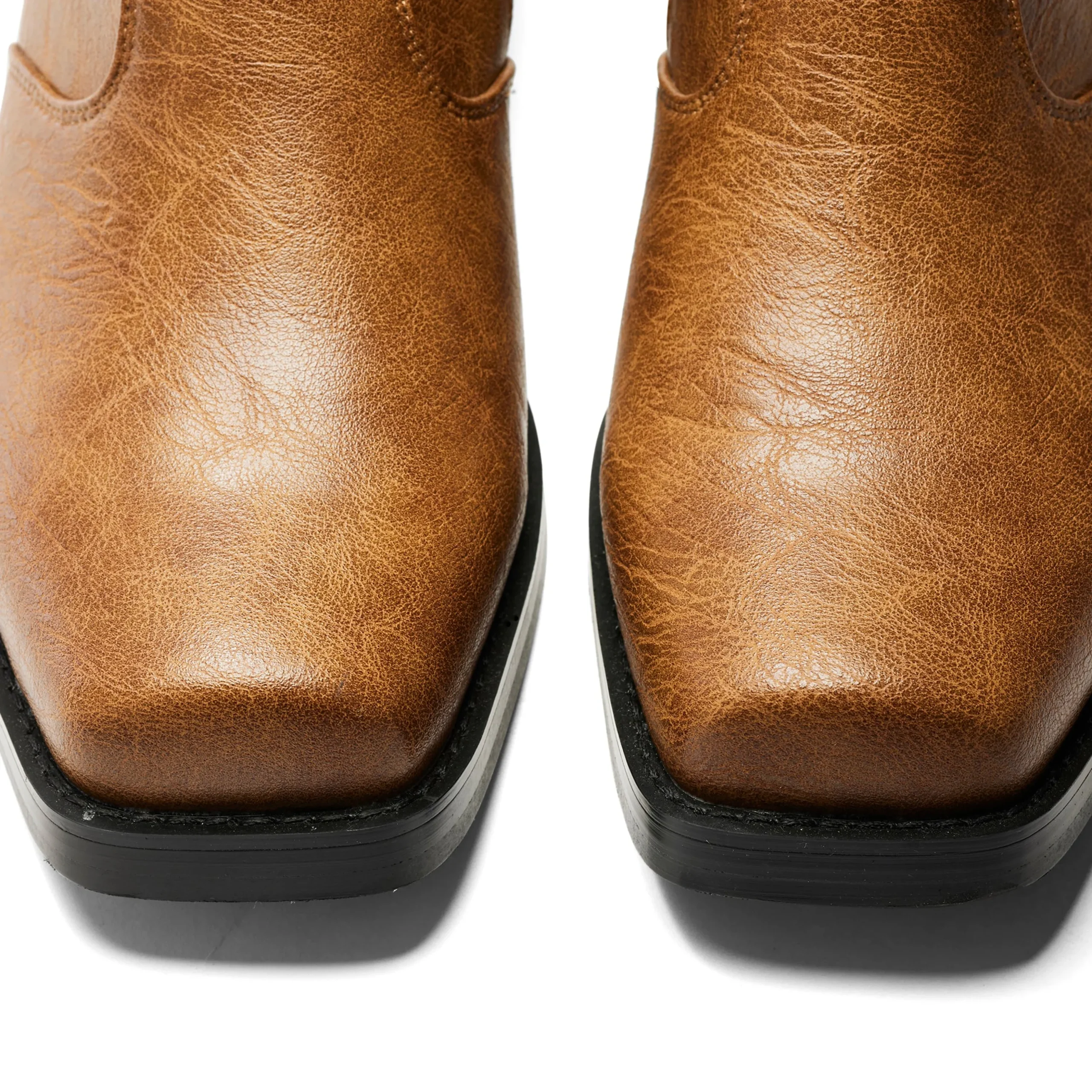 KOI footwear The Cavalry Men's Heeled Cowboy Boots - Fade Brown Store