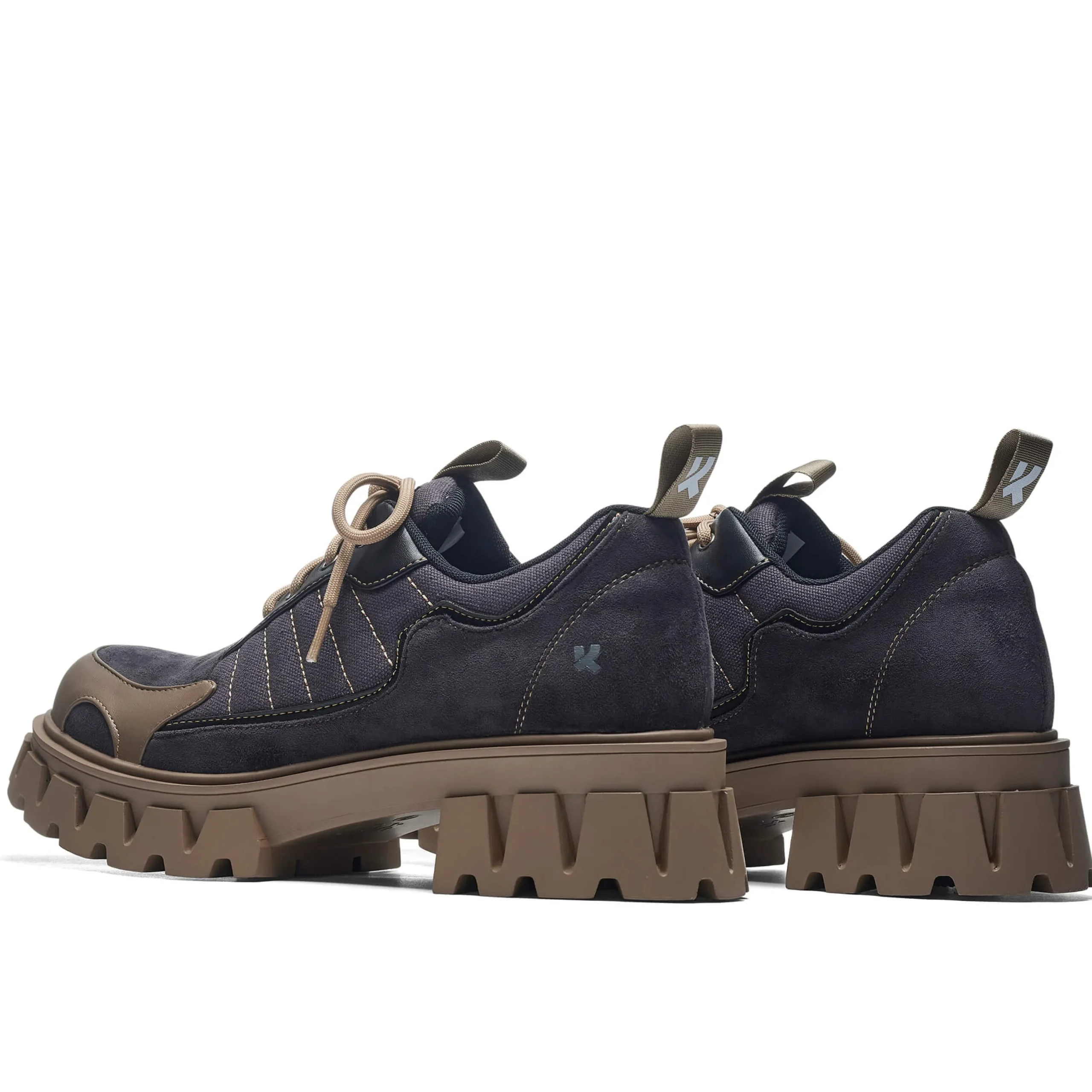 KOI footwear The Force Men's Chunky Kombat Shoes - Desert Dust Brown Clearance