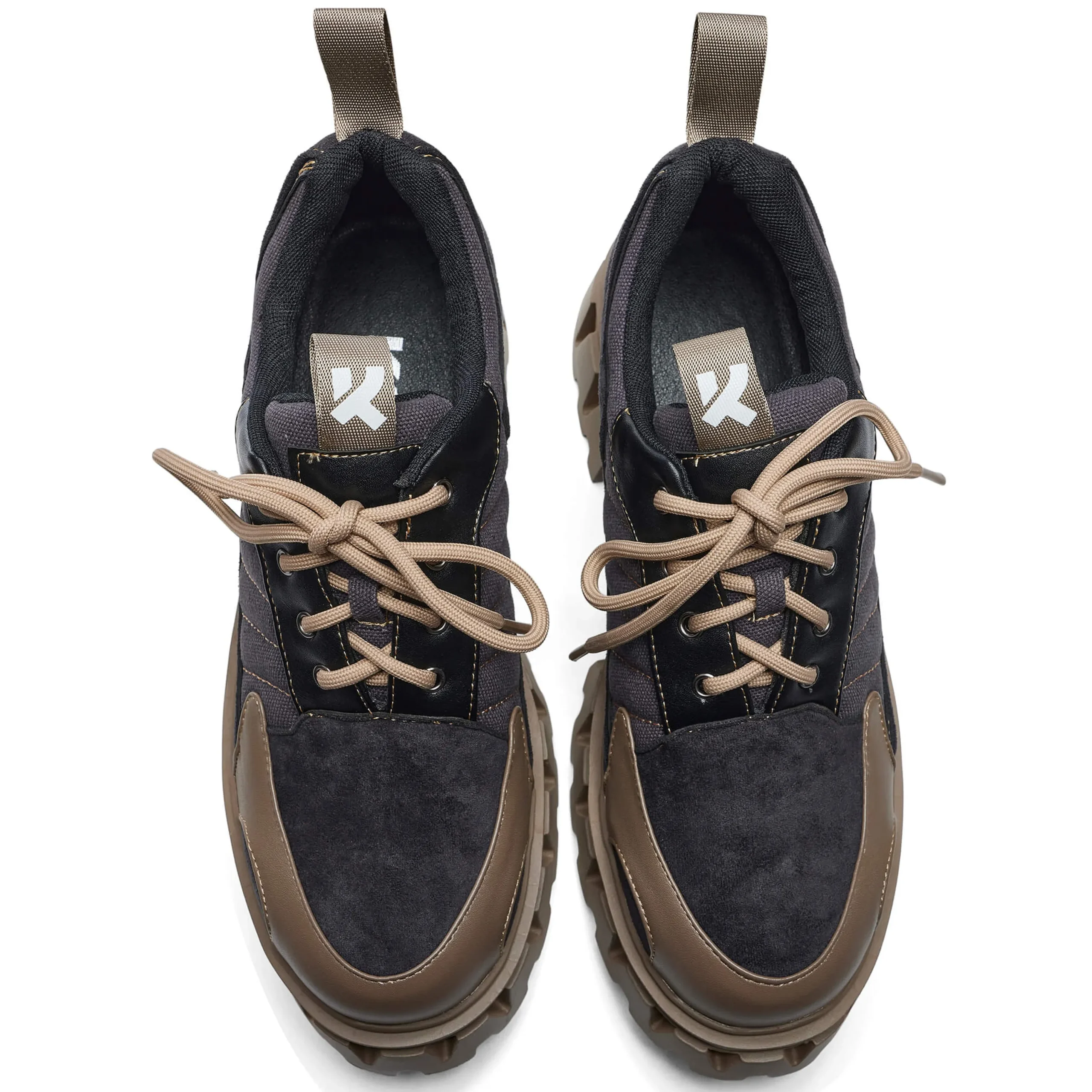 KOI footwear The Force Men's Chunky Kombat Shoes - Desert Dust Brown Clearance