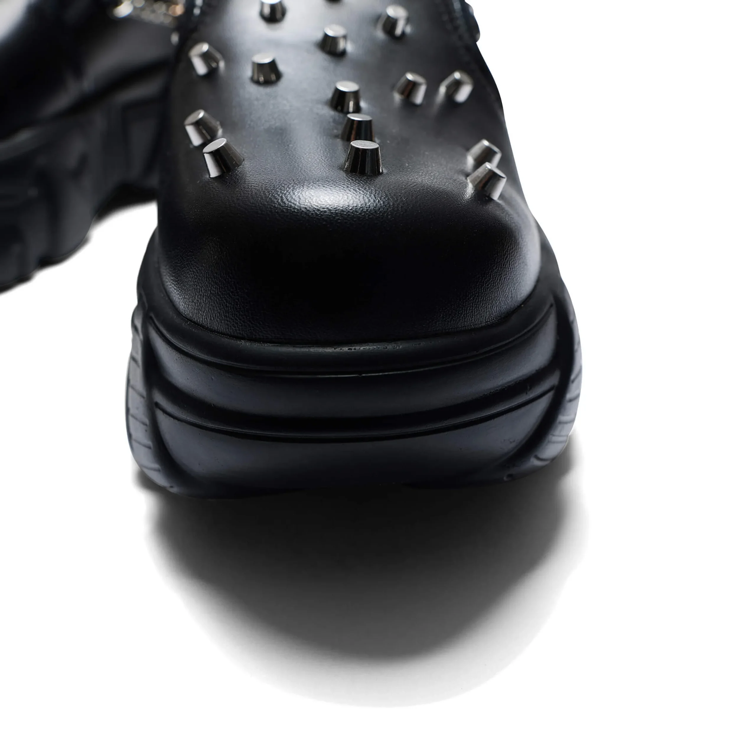 KOI footwear The Summoner Mystic Charm Chunky Slip Ons - Black Best