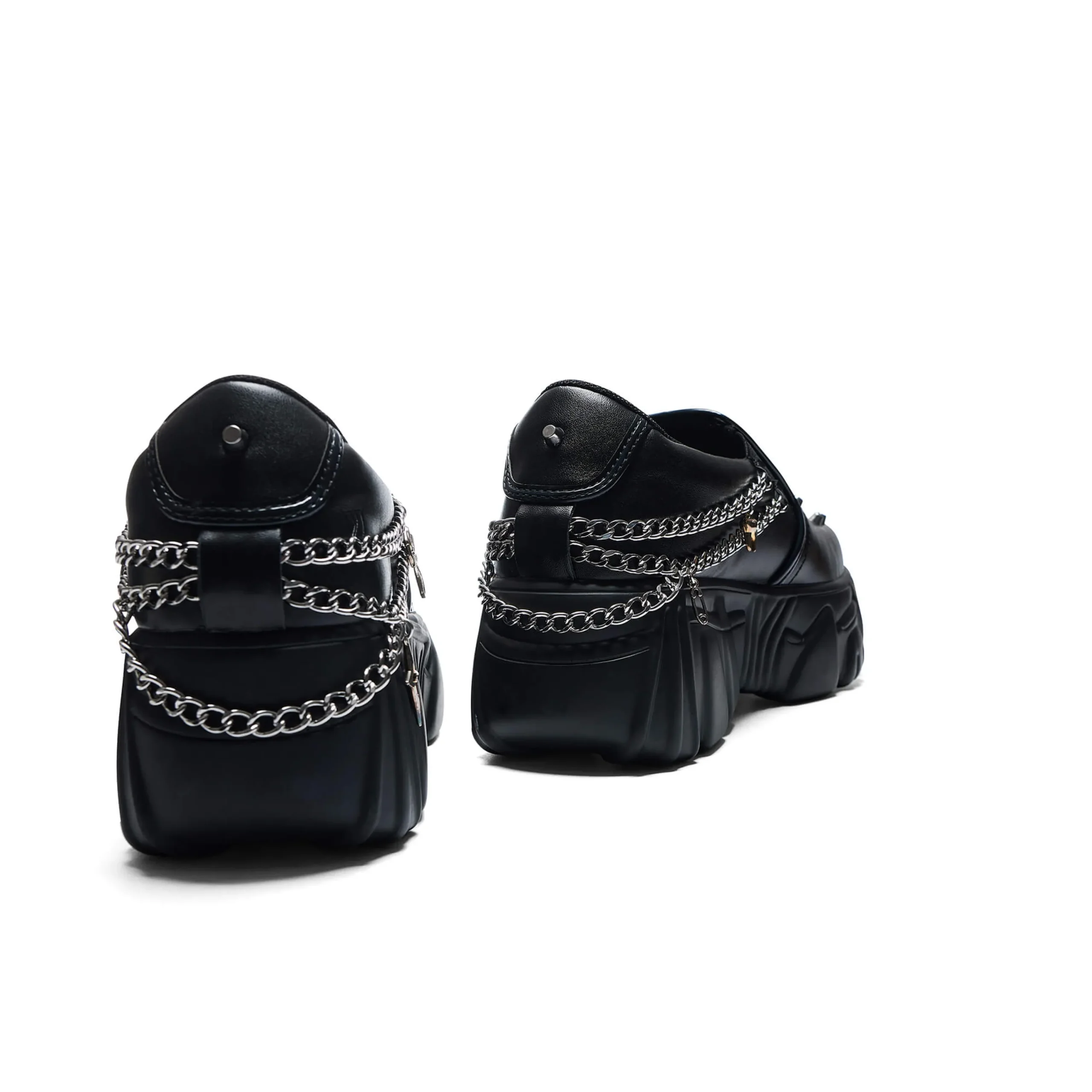 KOI footwear The Summoner Mystic Charm Chunky Slip Ons - Black Best