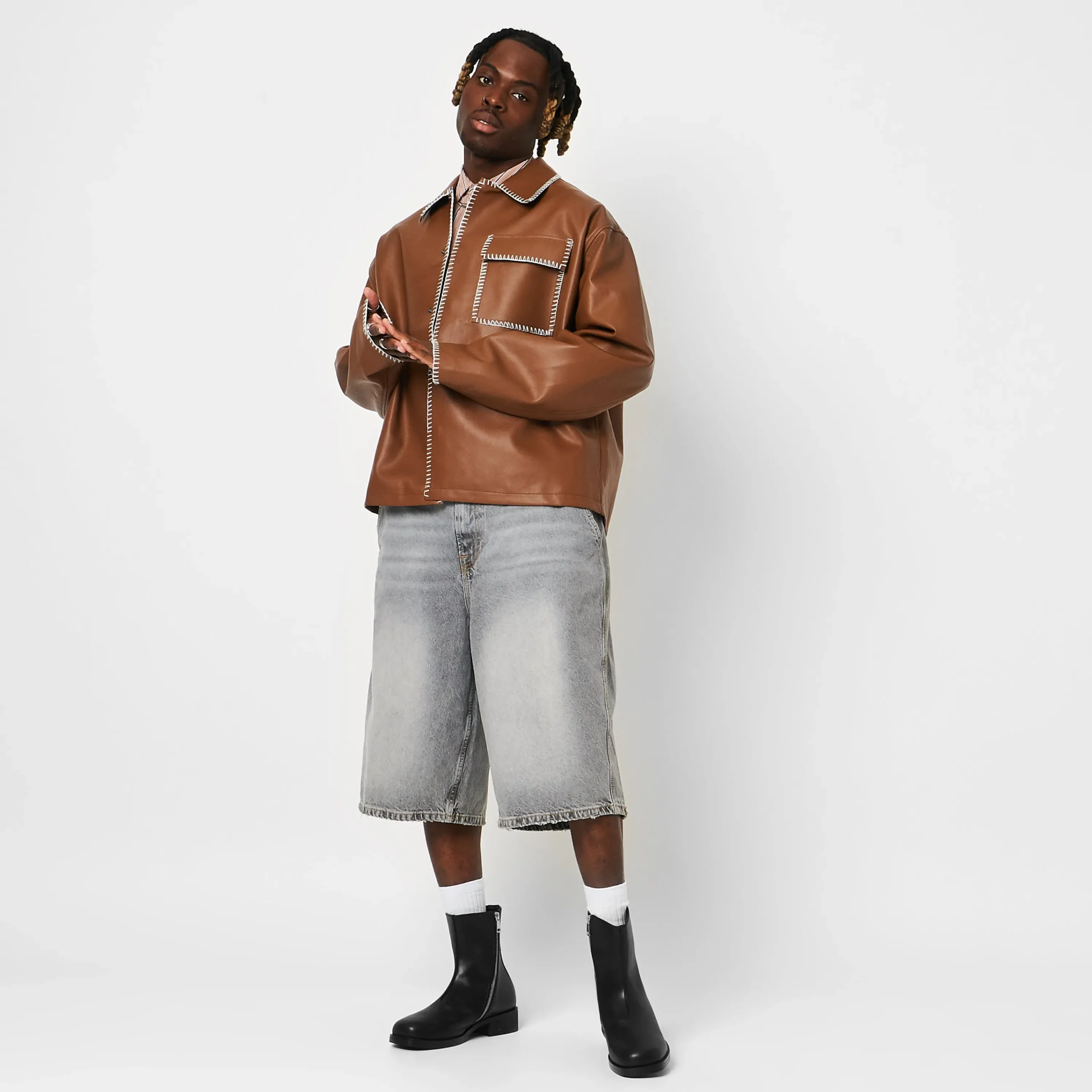 KOI footwear The Warden Men's Classic Smart Boots - Black Fashion