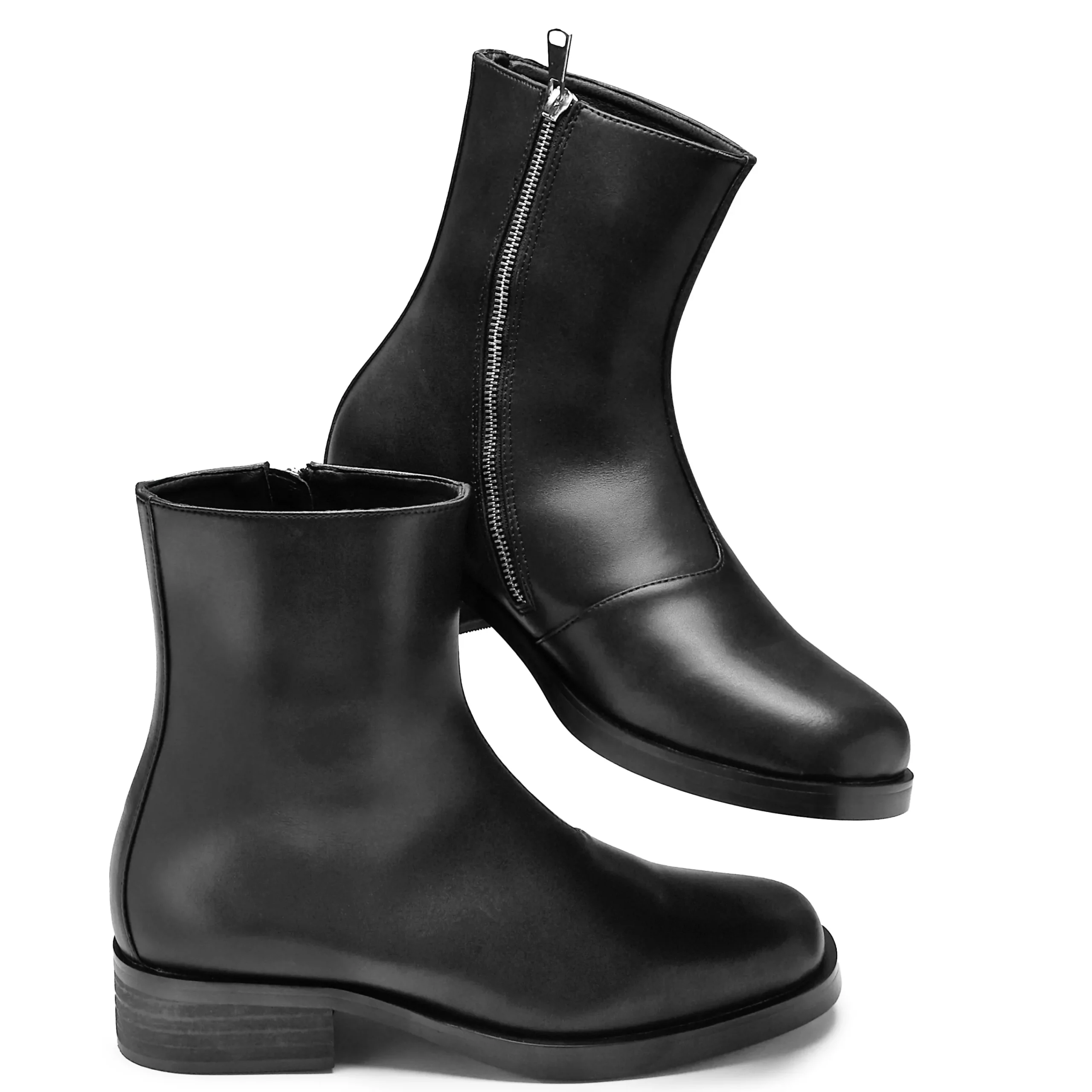 KOI footwear The Warden Men's Classic Smart Boots - Black Fashion