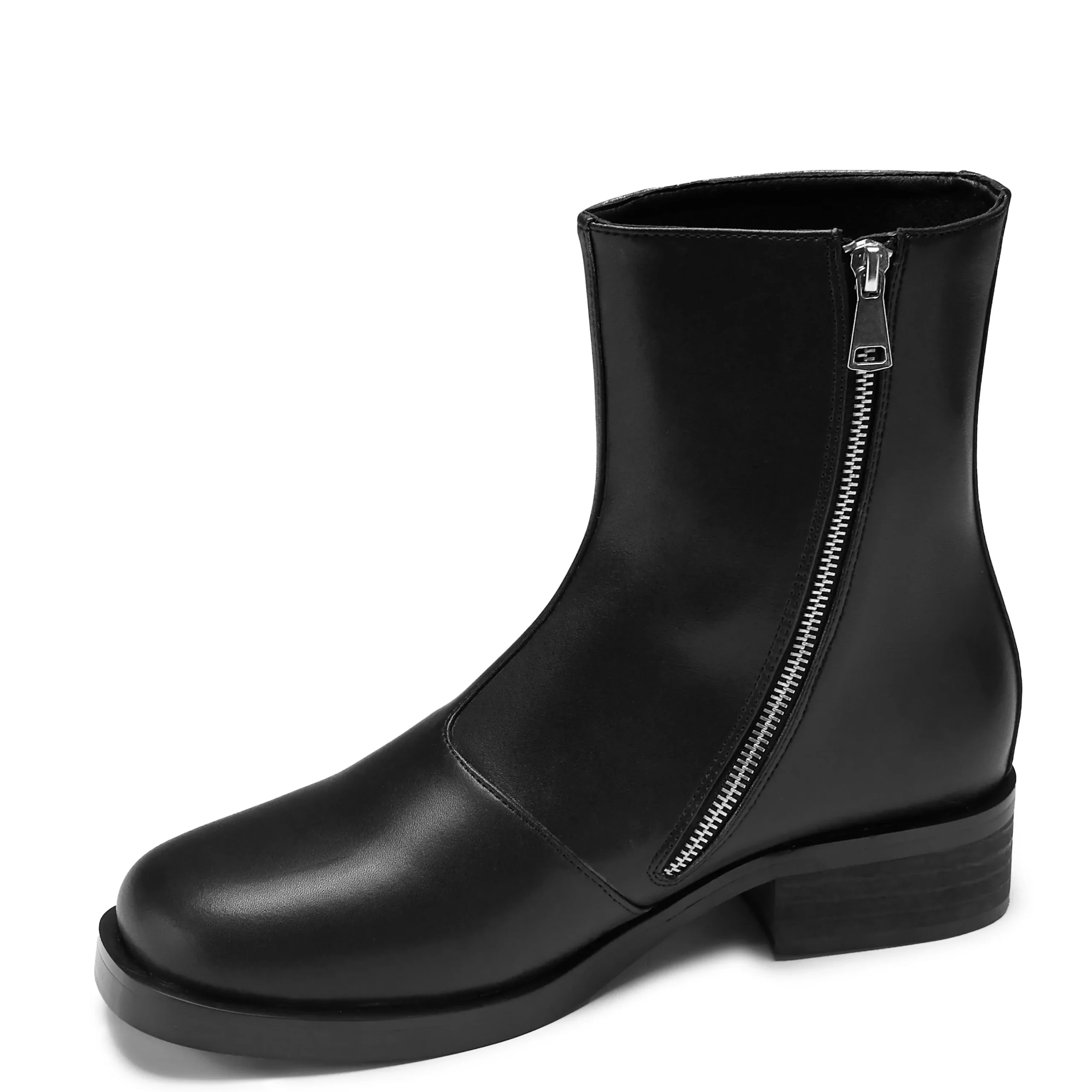 KOI footwear The Warden Men's Classic Smart Boots - Black Fashion