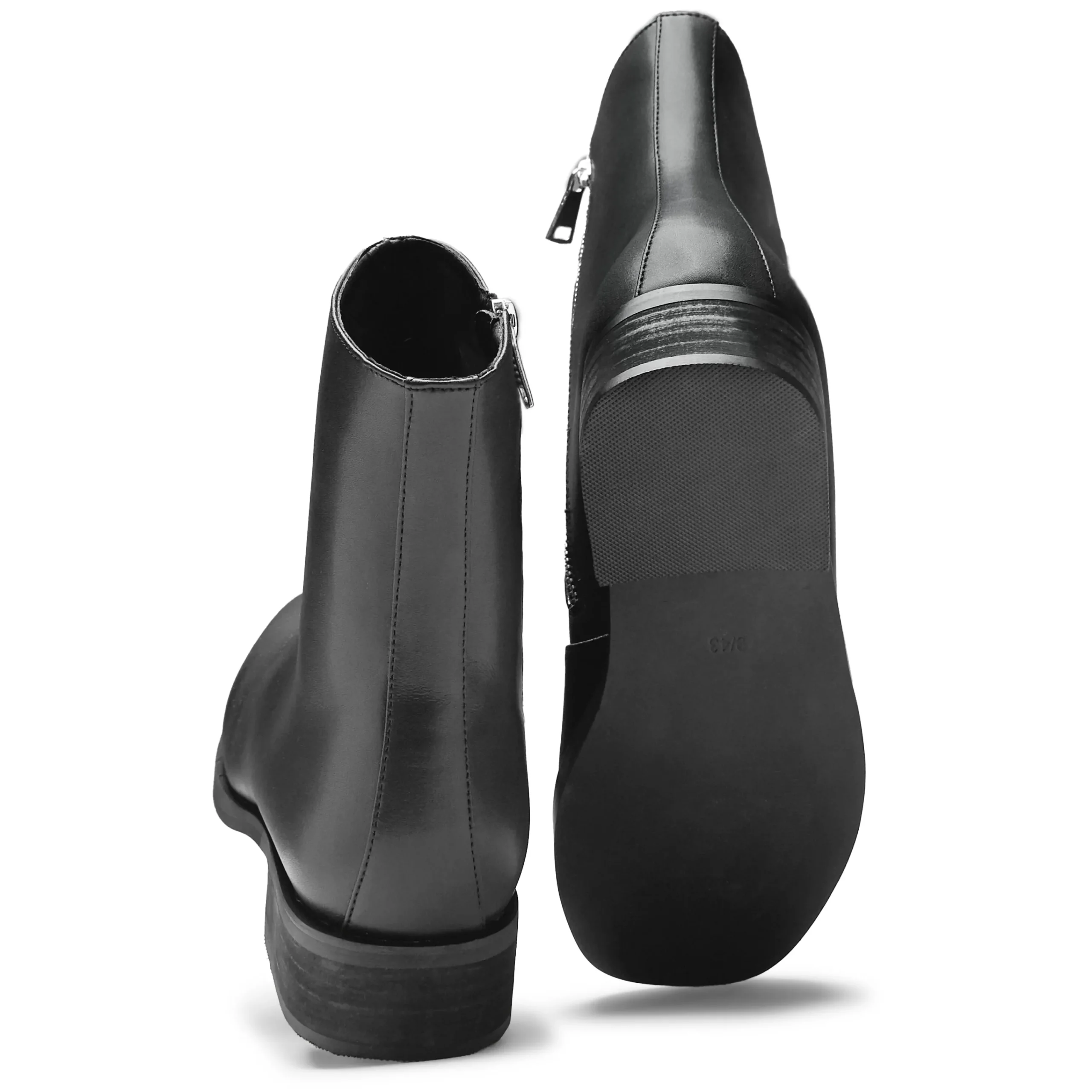 KOI footwear The Warden Men's Classic Smart Boots - Black Fashion