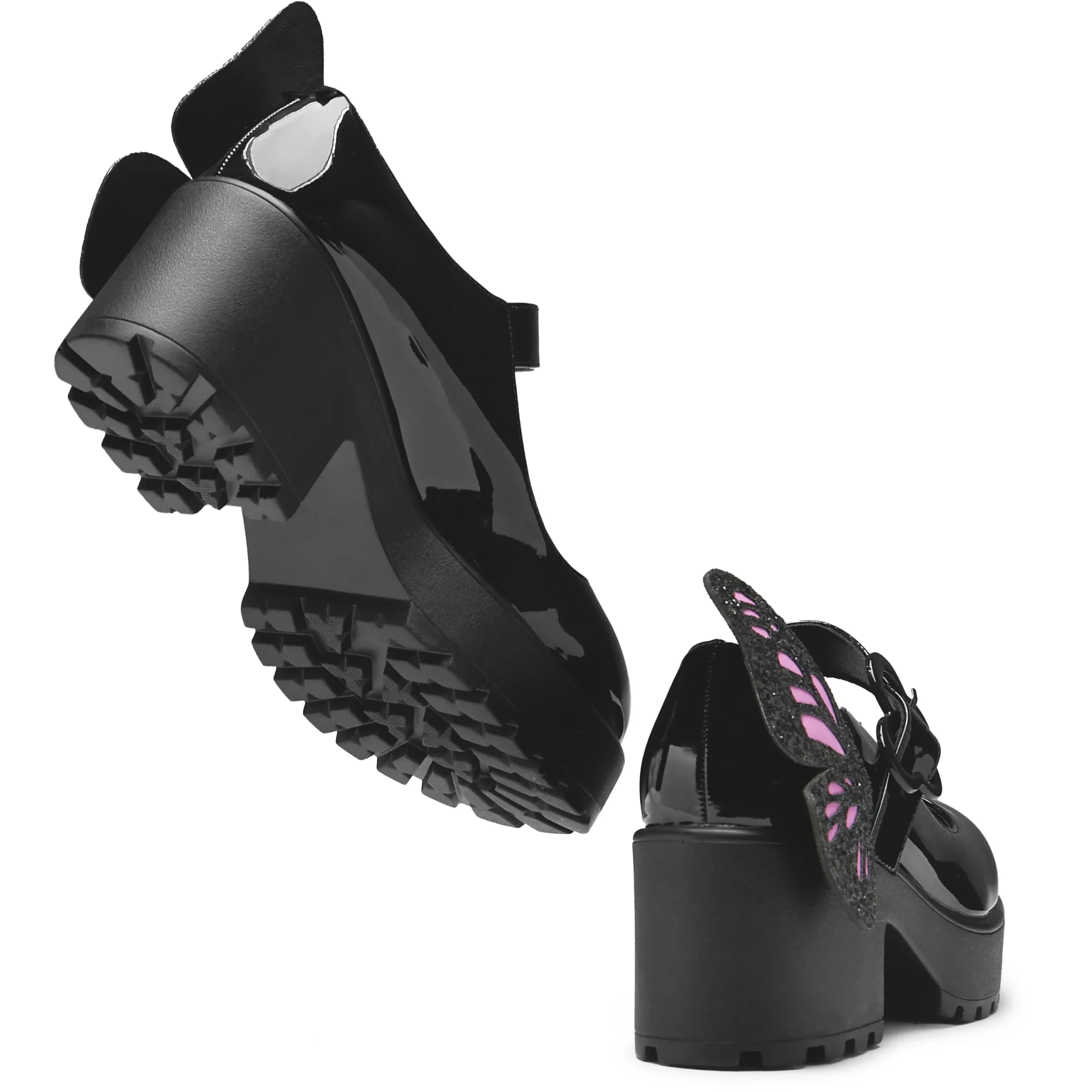KOI footwear Tira Mary Janes ‘ Evil Fairy Edition’ Black Outlet