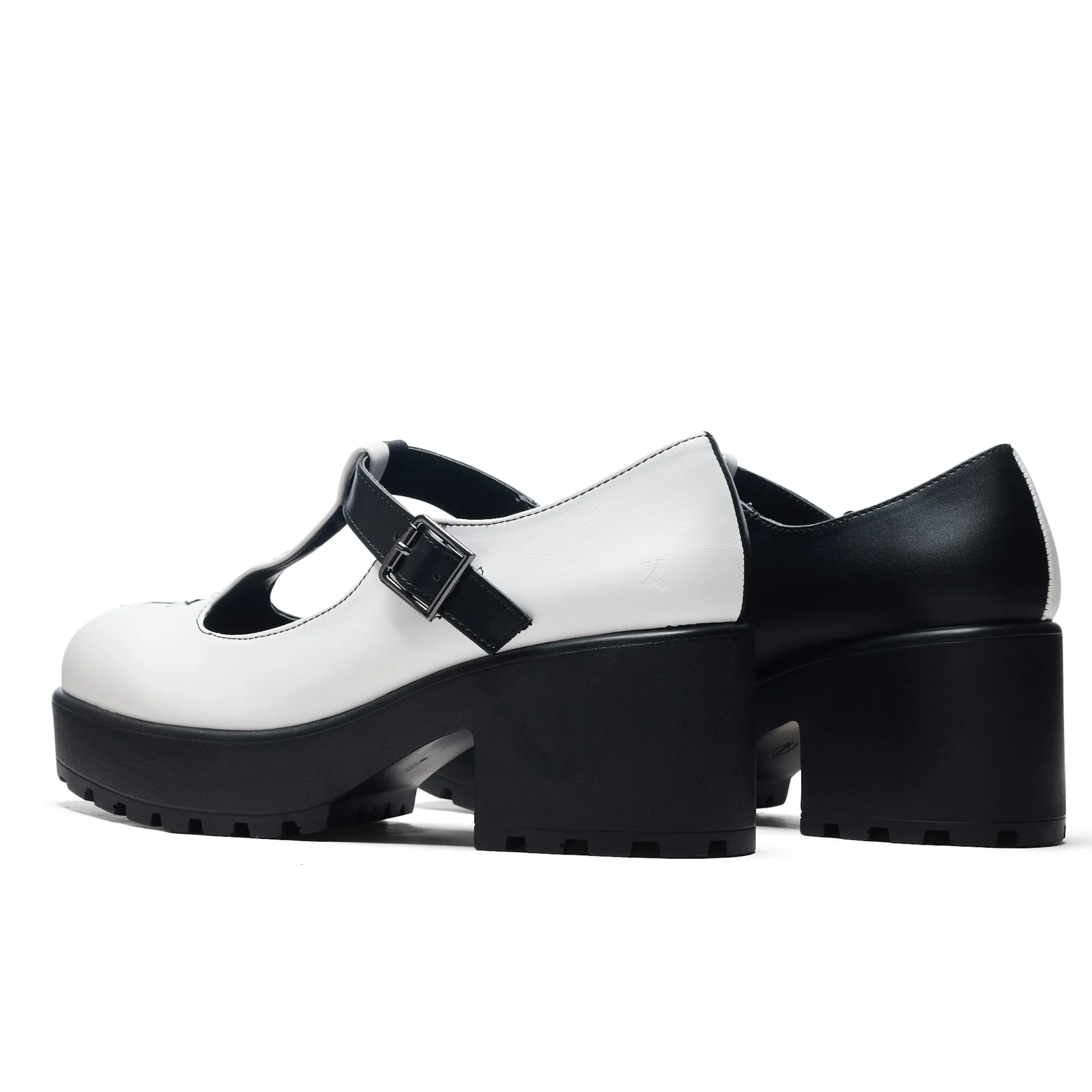 KOI footwear Tira Mary Janes ' Dead or Alive Edition' White Hot