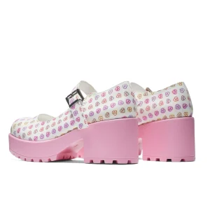 KOI footwear Tira Mary Janes 'Koi Love Hearts Edition' Multi Best Sale