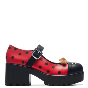 KOI footwear Tira Mary Janes 'Lucky Ladybird Edition' Red Shop